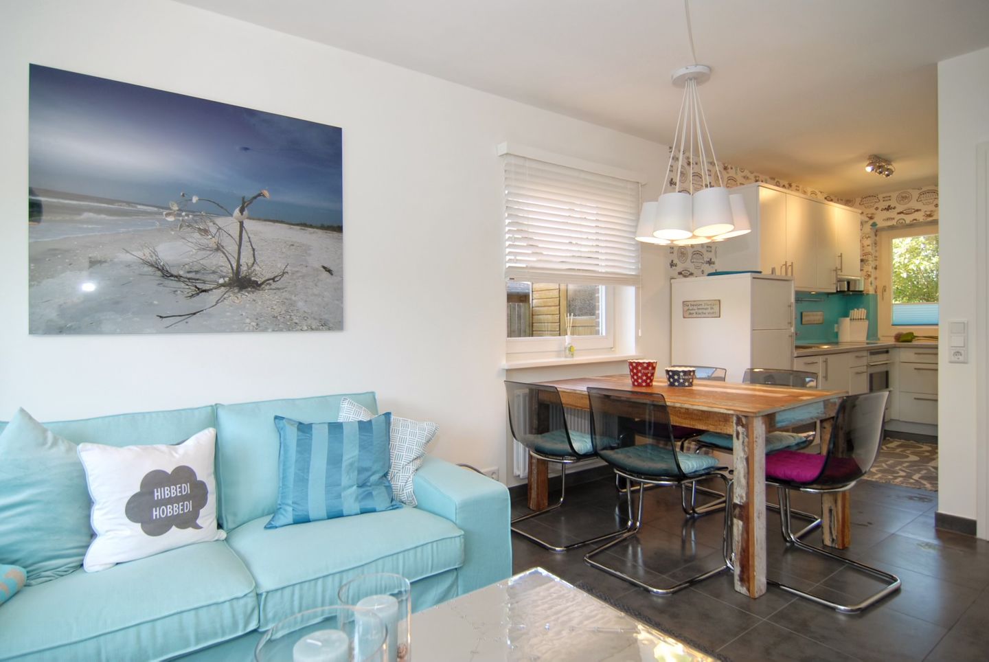  Ferienhaus Westhüs Tinnum - Wohnzimmer