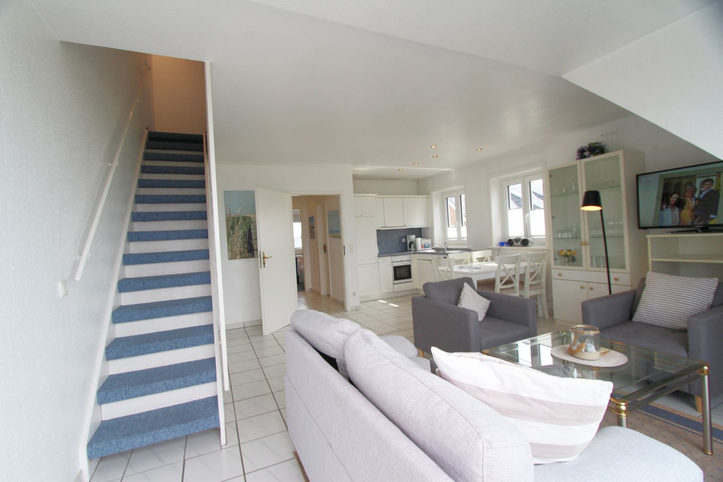 Nordseeblick II  - Dünenstr. 21, App. 6 Wenningstedt - Wohnzimmer