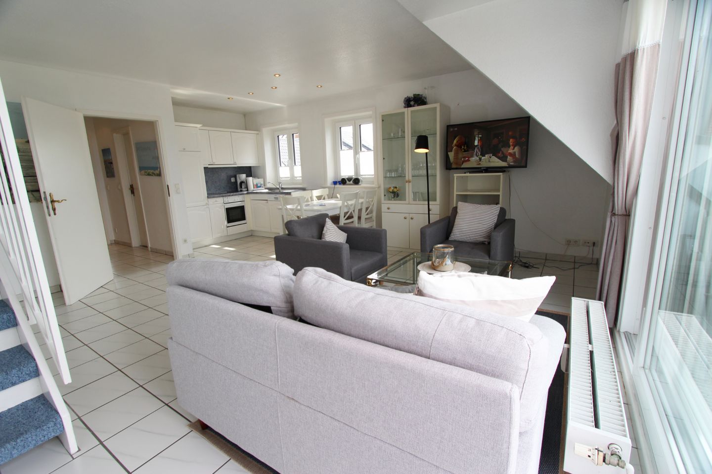 Nordseeblick II  - Dünenstr. 21, App. 6 Wenningstedt - Wohnzimmer