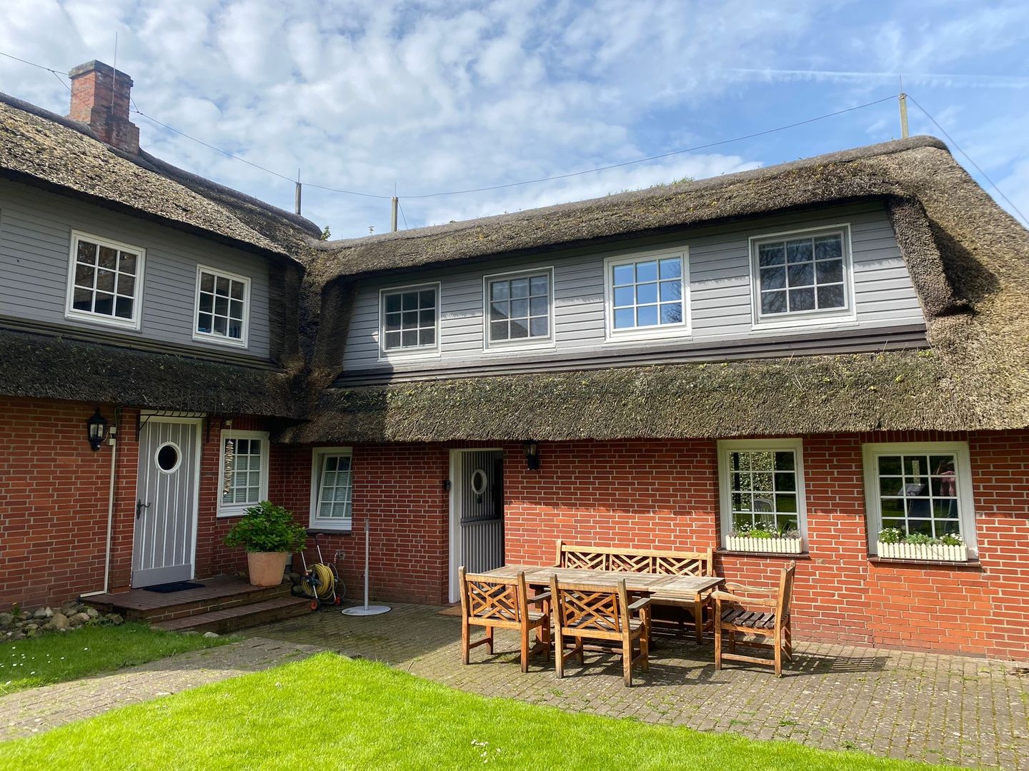 Altes Friesenhaus Wohnung 3 Scheune Morsum - Hauptansicht