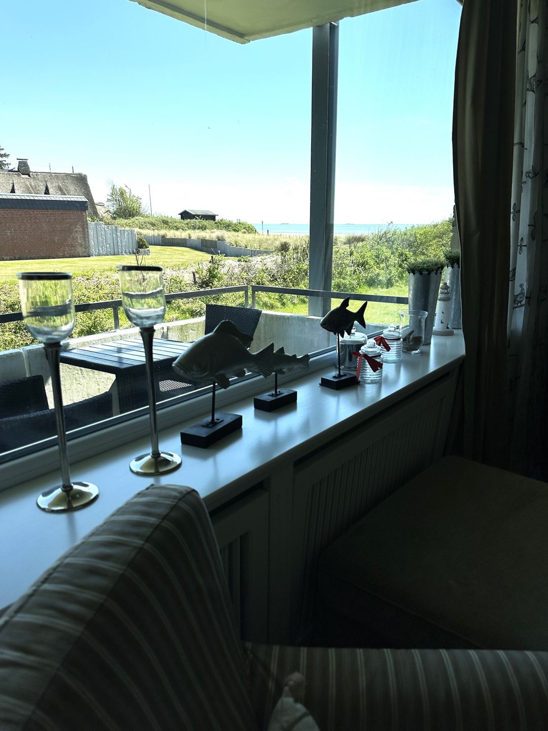  Helle Strandwohnung mit Meerblick Wyk - 