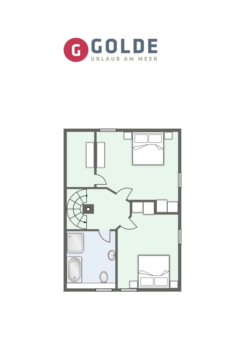Reetdachhaus Dünennest Reetdachhaus Dünennest SPO Boehl - Grundriss
