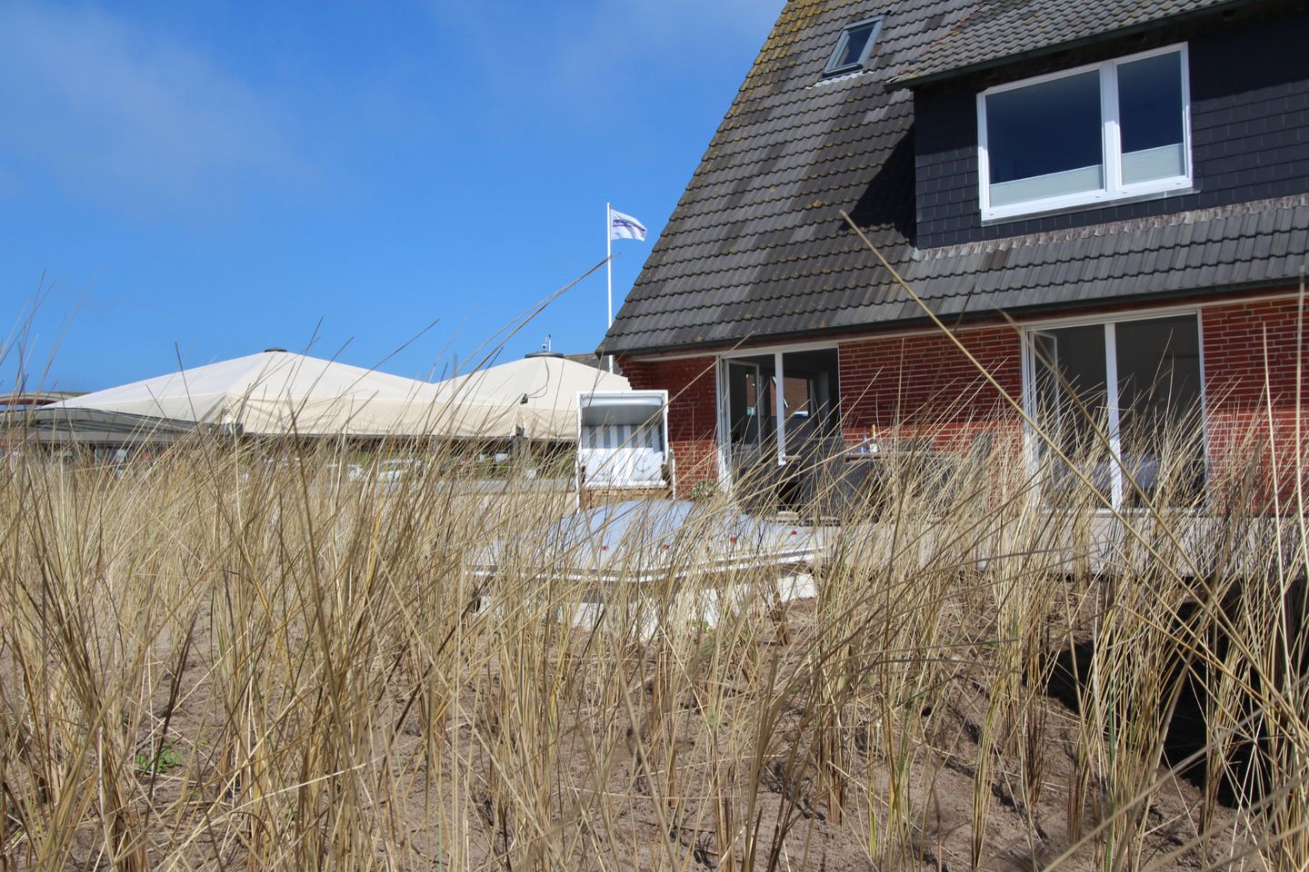 Steinburg   - Dünenstr. 6, App. 8 Wenningstedt - Terrasse