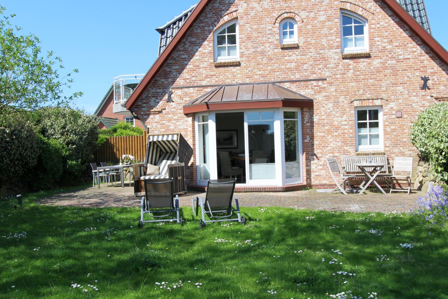  Uast - Westerlandstr. 27 G, App. 1 Wenningstedt - Terrasse