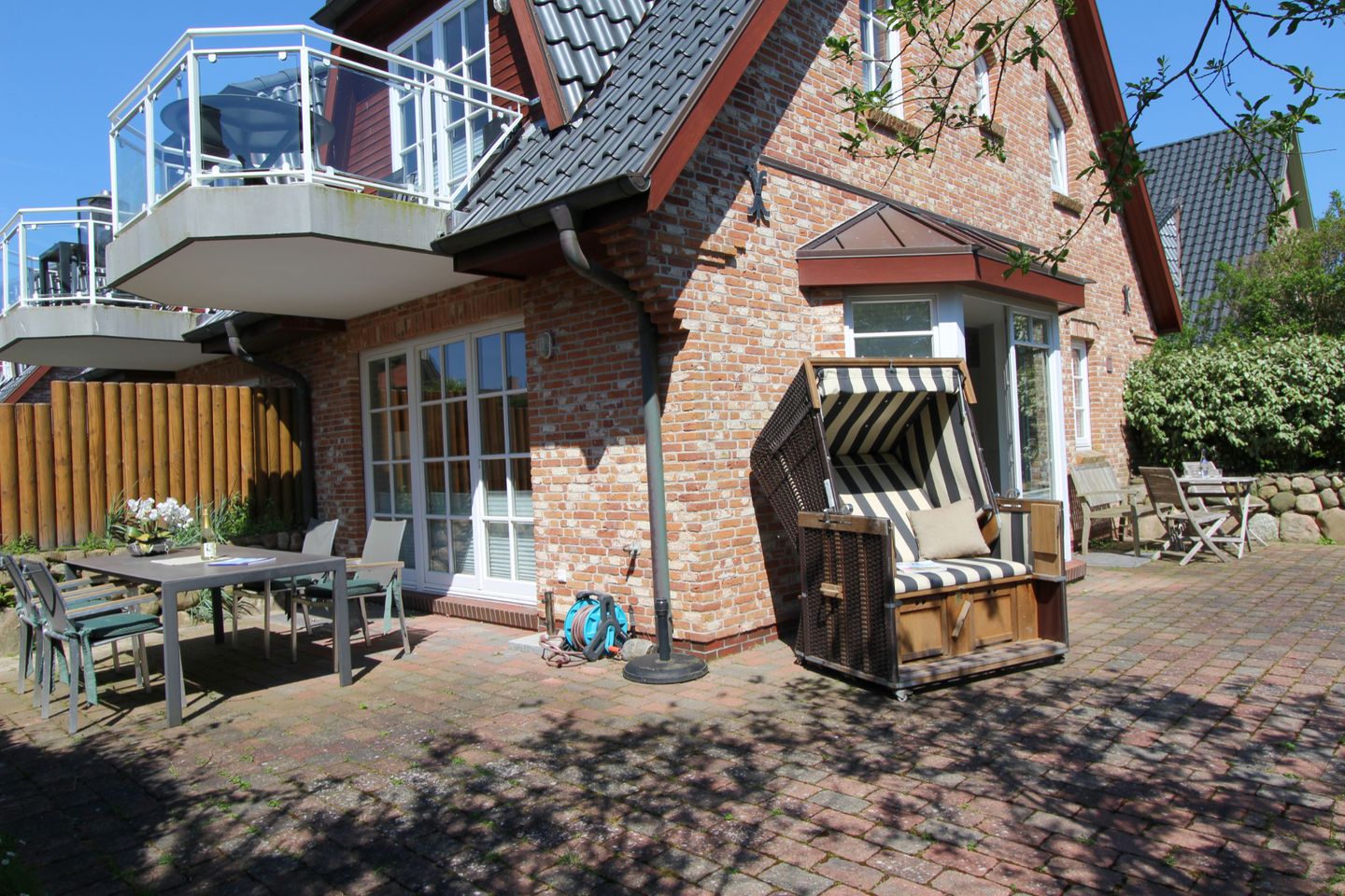  Uast - Westerlandstr. 27 G, App. 1 Wenningstedt - Terrasse