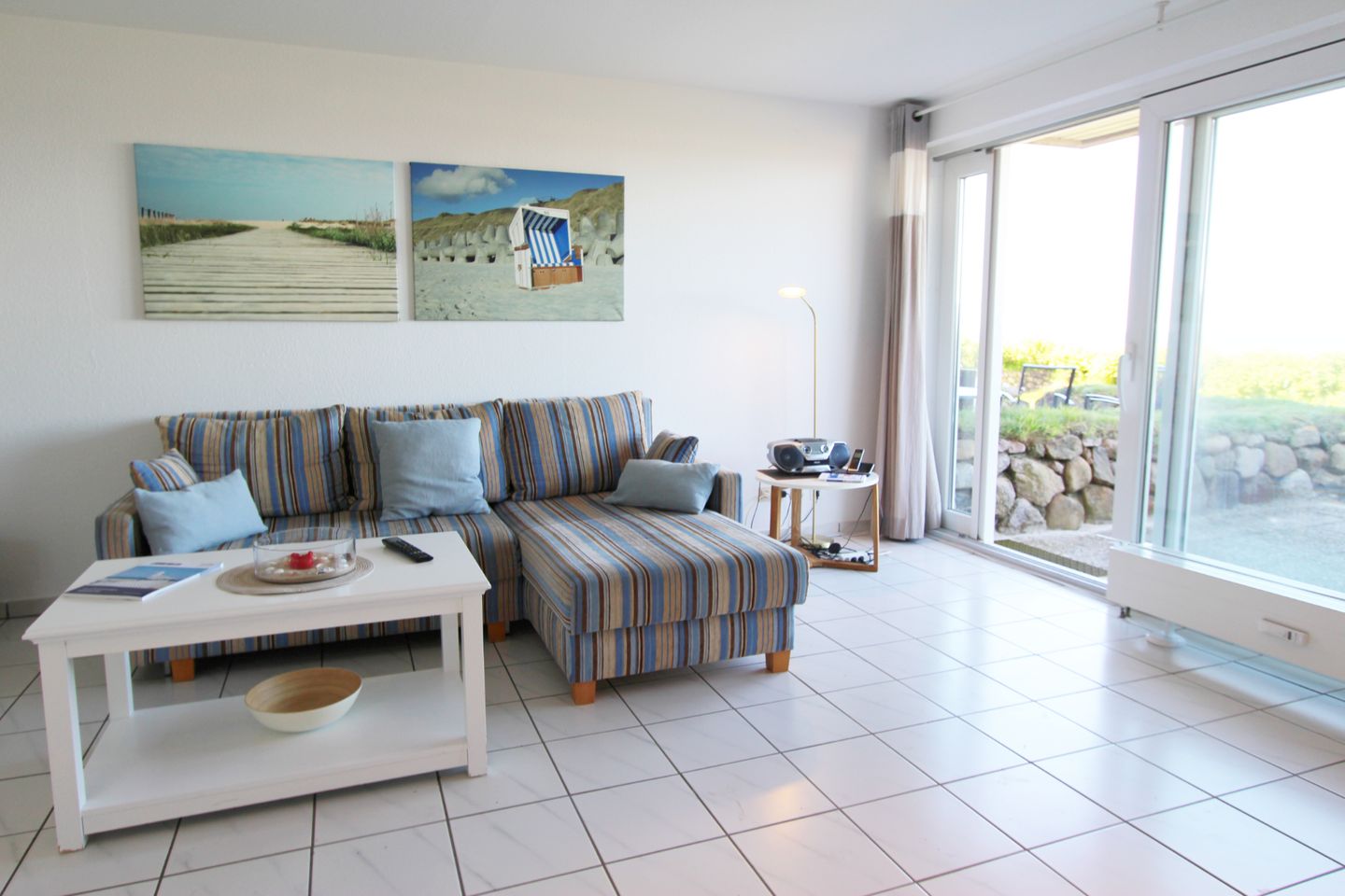 Nordseeblick II  - Dünenstr. 21, App. 1 Wenningstedt - Wohnzimmer