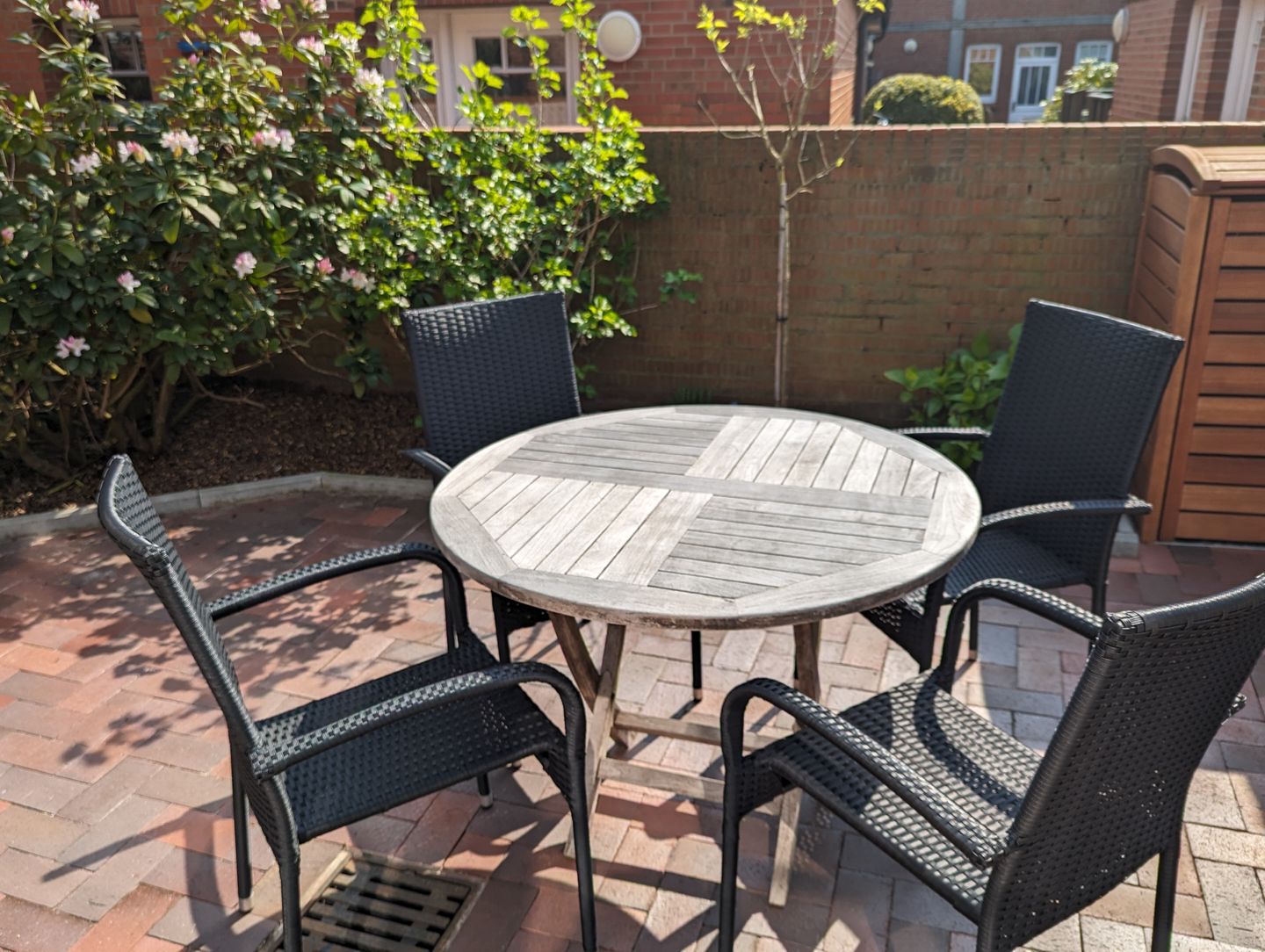 Kaeptn Hinnerk Wyk auf Föhr - Terrasse