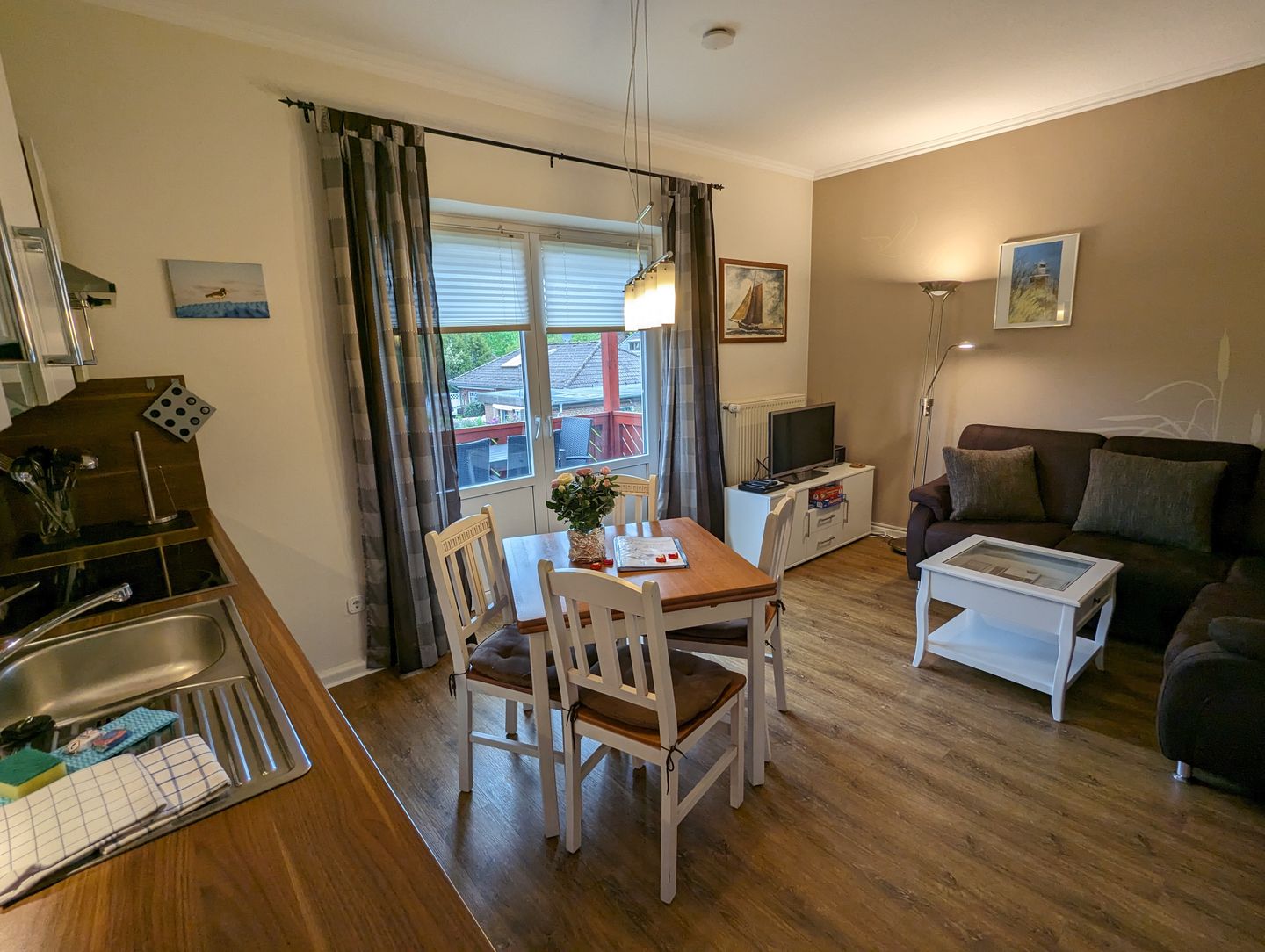 Austernfischer Wyk auf Föhr - Wohnzimmer