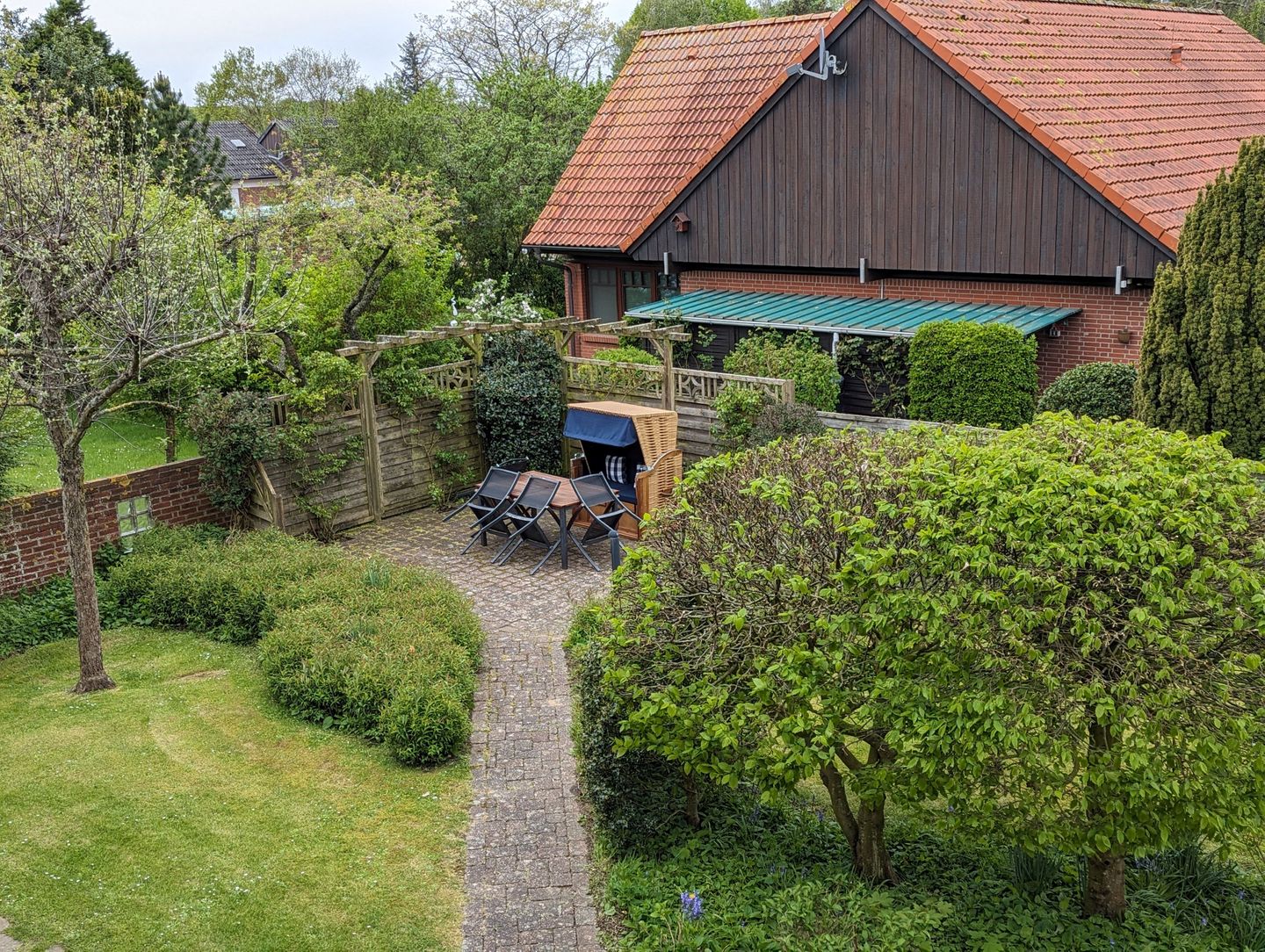 Austernfischer Wyk auf Föhr - Garten