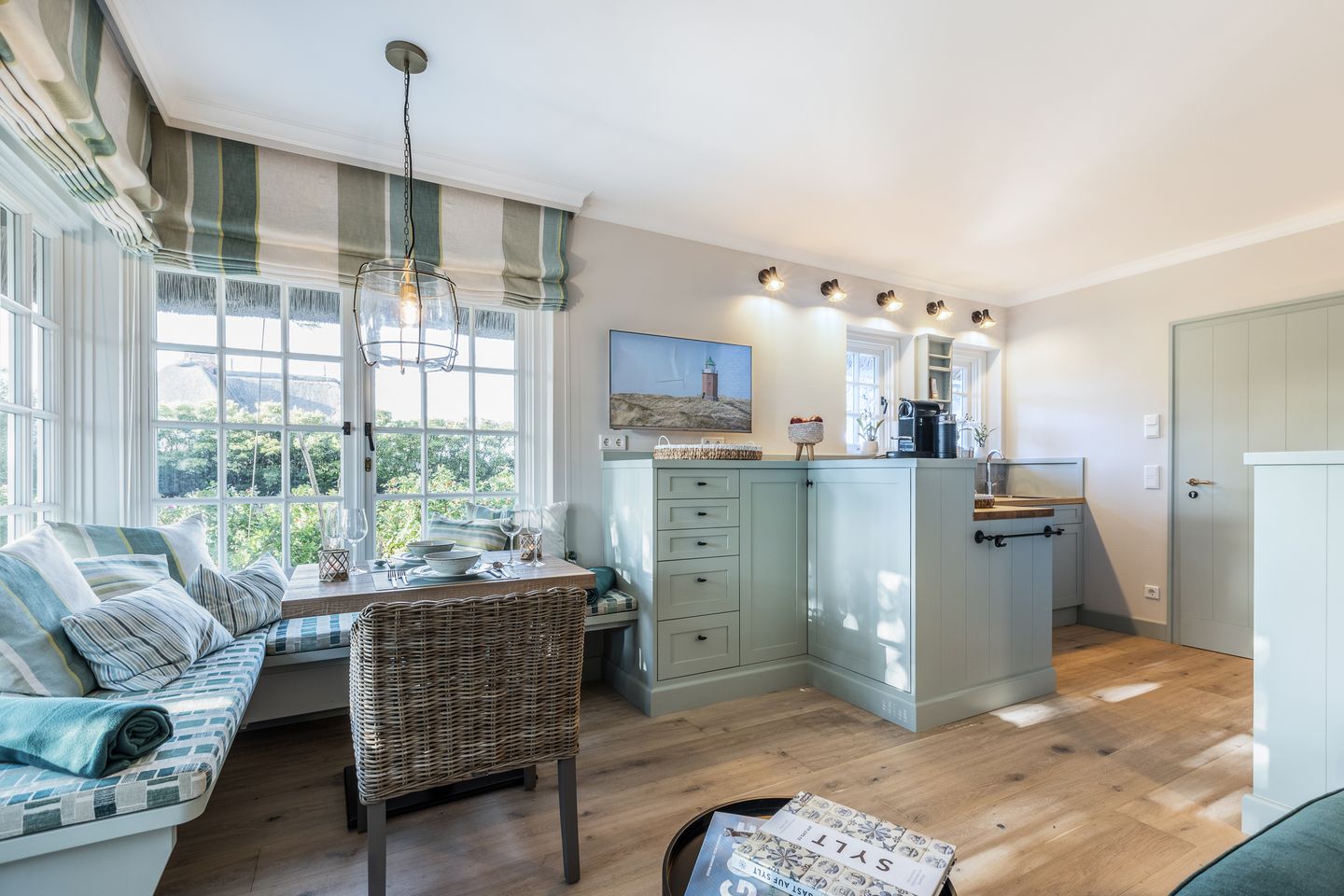  Pidder Lyng Wanderdüne Whg 1 Keitum - Wohnzimmer