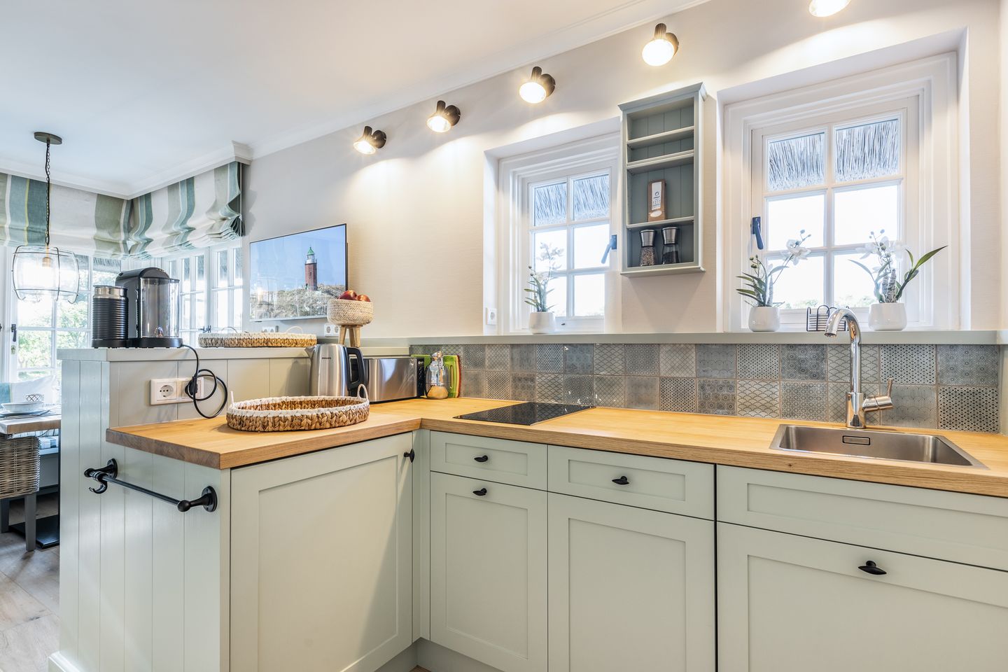  Pidder Lyng Wanderdüne Whg 1 Keitum - Küche / Küchenzeile