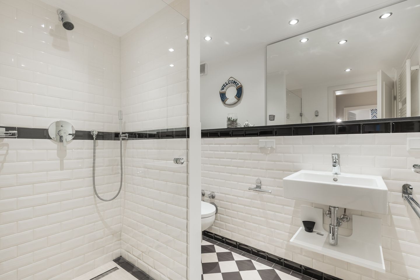  Pidder Lyng Schilfblatt, Whg 2 Keitum - Badezimmer