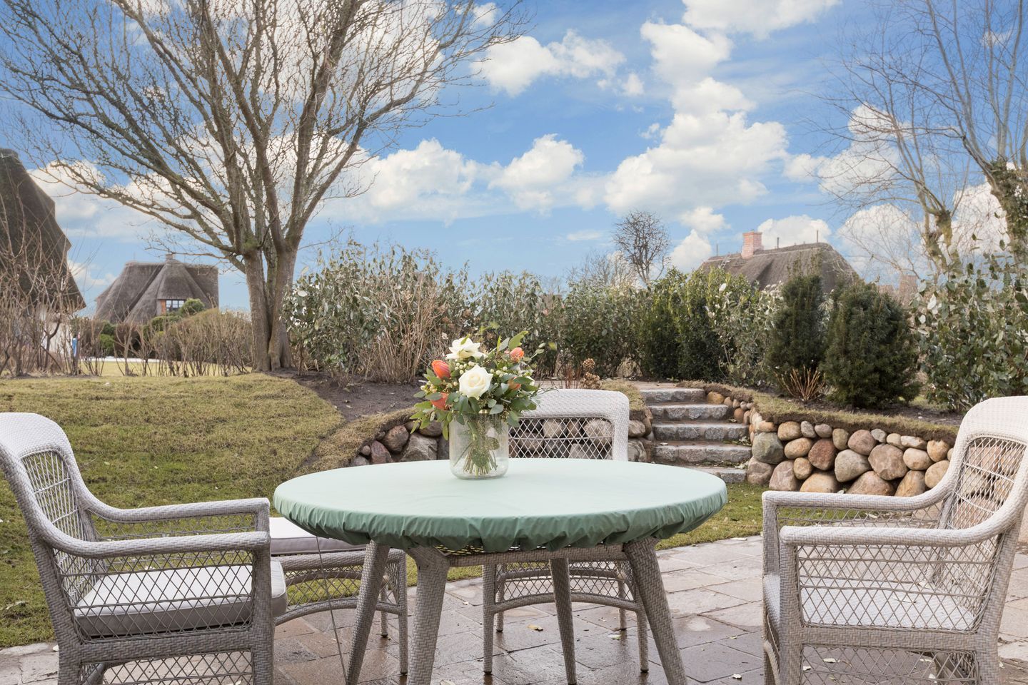  Pidder Lyng Schilfblatt, Whg 2 Keitum - Gartenblick