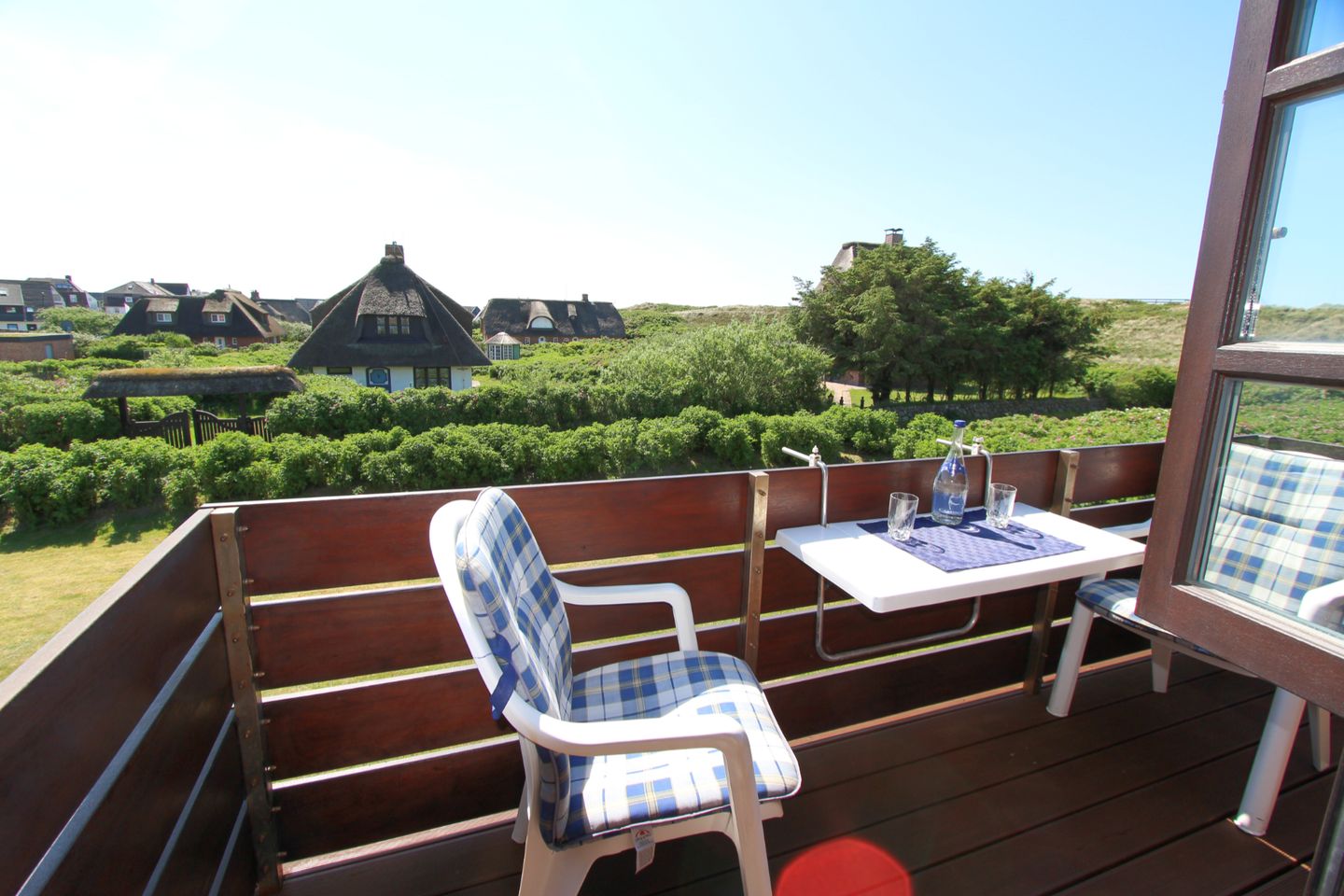 Anja - Dünental 7 b Wenningstedt - Balkon