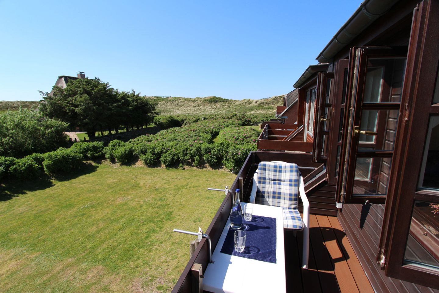 Anja - Dünental 7 b Wenningstedt - Balkon