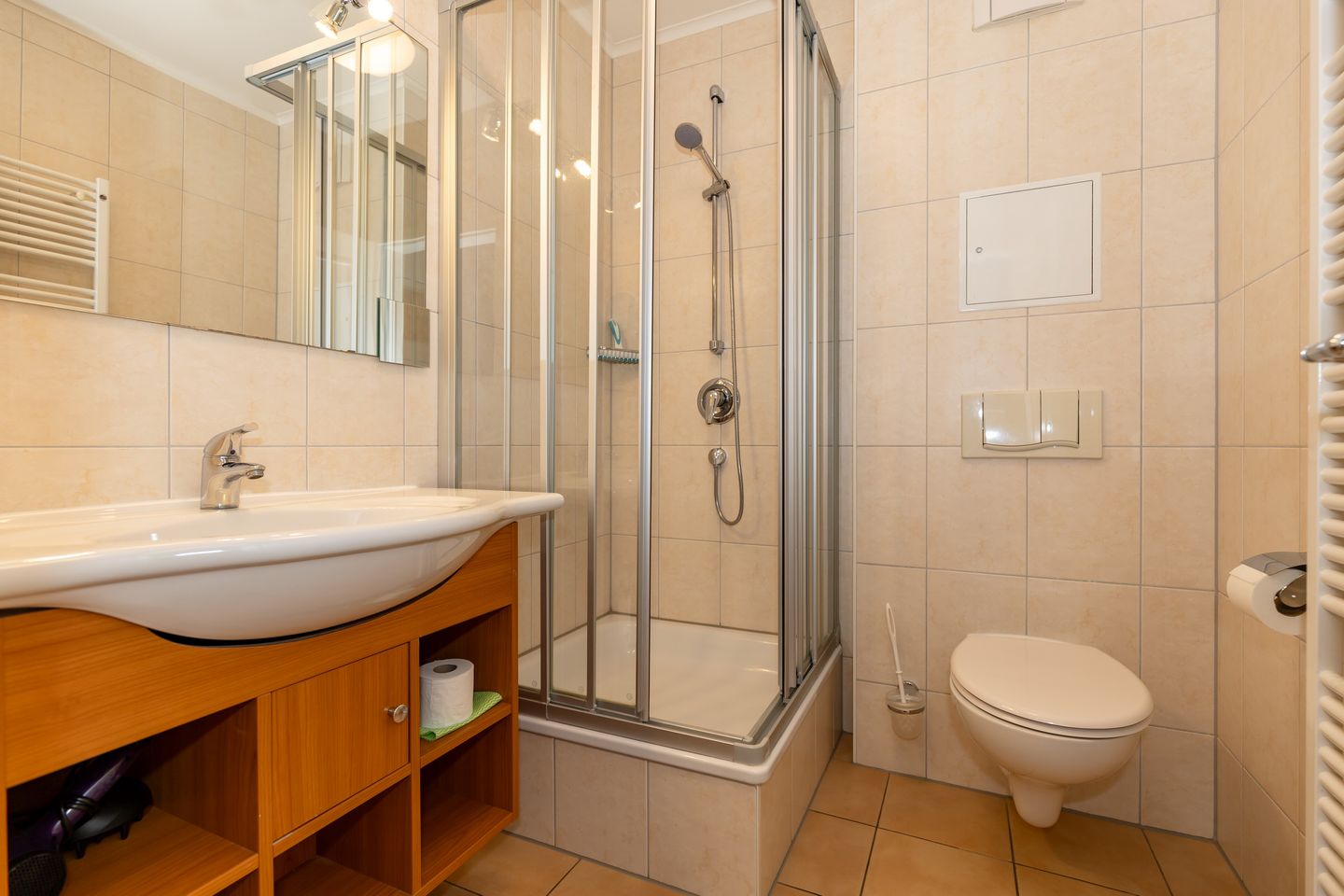 Apartment-Residenz Ostseestrand Apartment-Residenz Ostseestrand 26 Kühlungsborn - Badezimmer mit Dusche