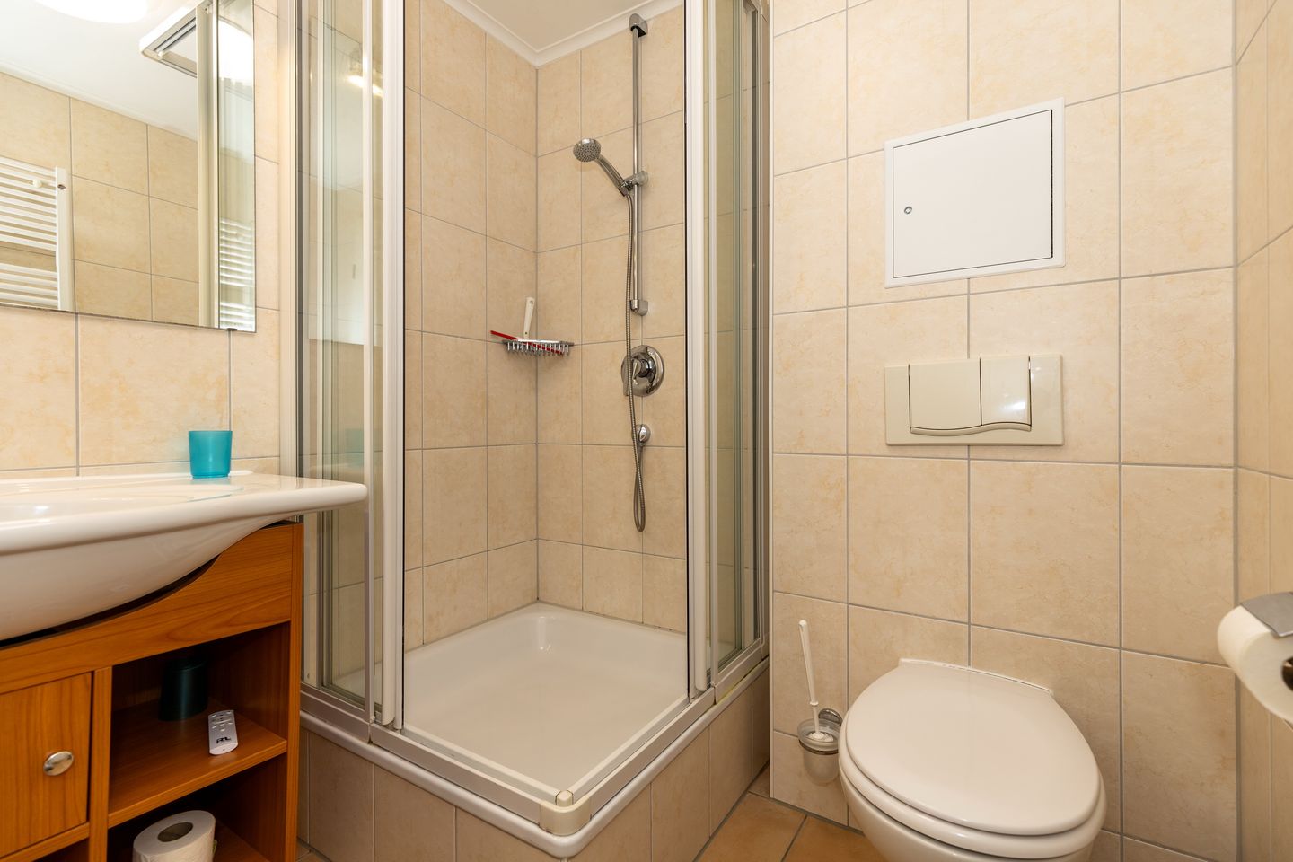 Apartment-Residenz Ostseestrand Apartment-Residenz Ostseestrand 34 Kühlungsborn - Badezimmer mit Dusche