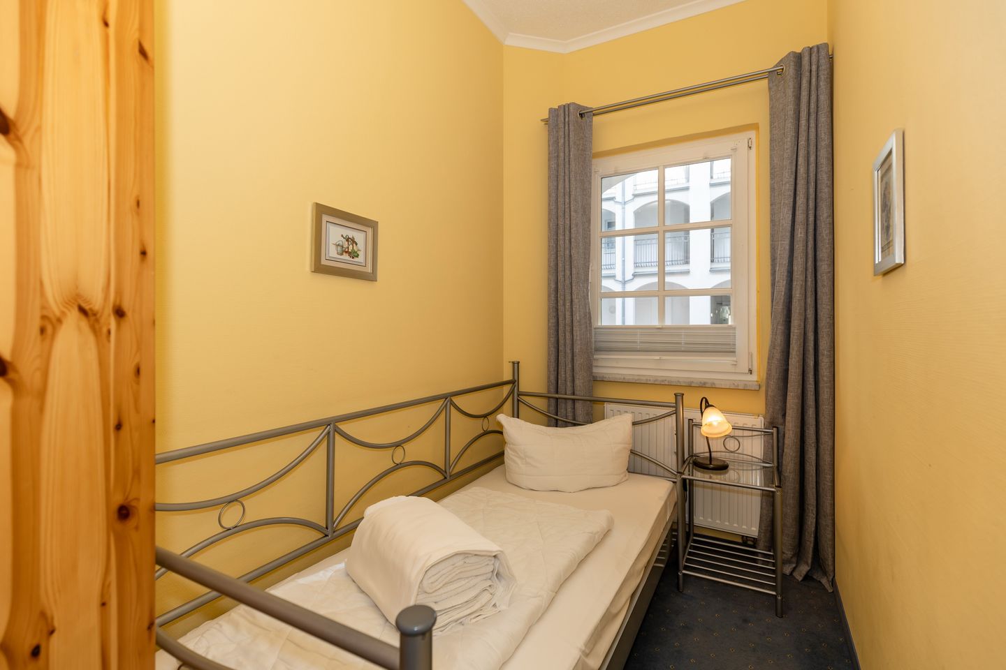 Apartmenthaus Atlantik Apartmenthaus Atlantik 006 Kühlungsborn - Schlafzimmer mit Einzelbett