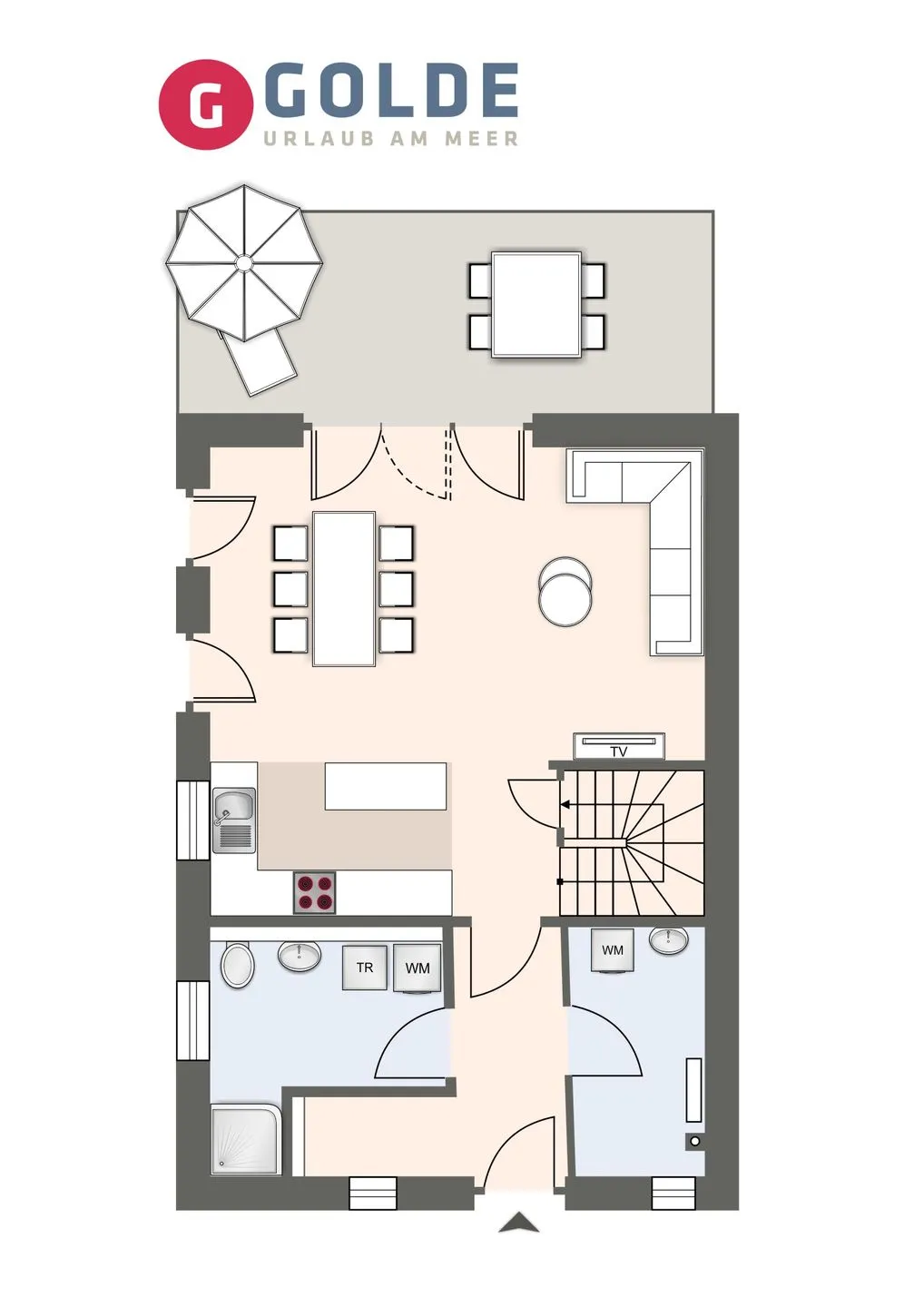 Südblick Südblick SPO Dorf - Grundriss