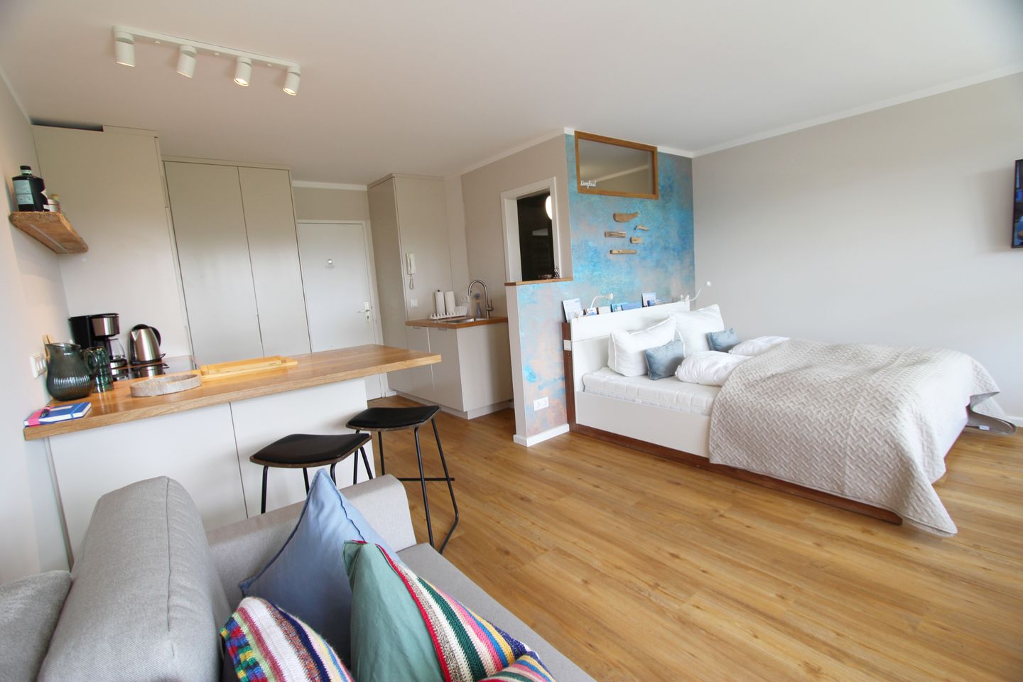  Dünenhof zum Kronprinzen- Seestr. 18, App. 51 Wenningstedt - Wohnzimmer