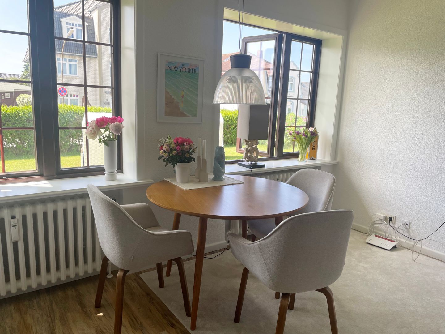  Möwennest - Berthin-Bleeg-Str. 18, App. 2 Wenningstedt - Wohnzimmer