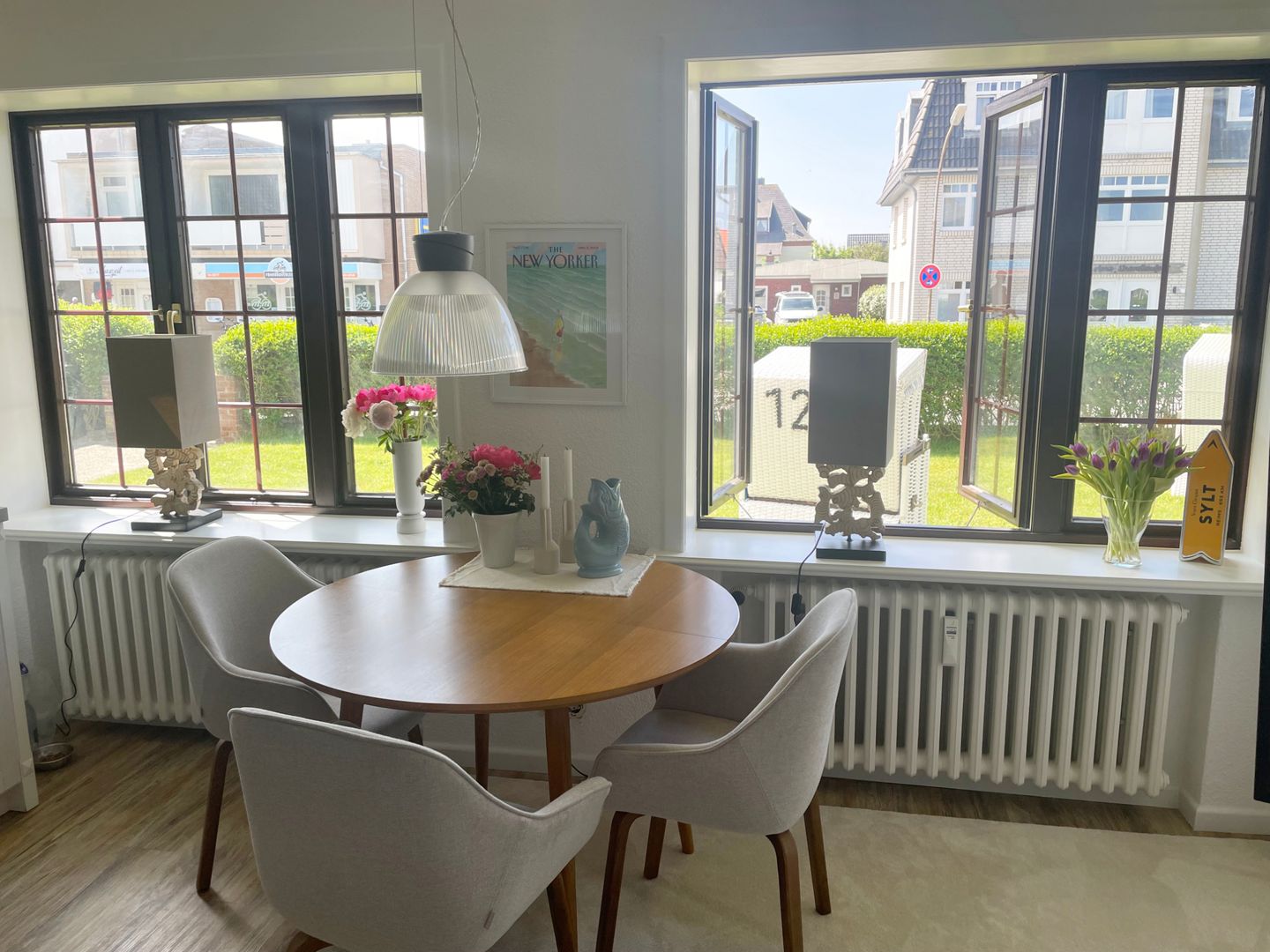  Möwennest - Berthin-Bleeg-Str. 18, App. 2 Wenningstedt - Wohnzimmer