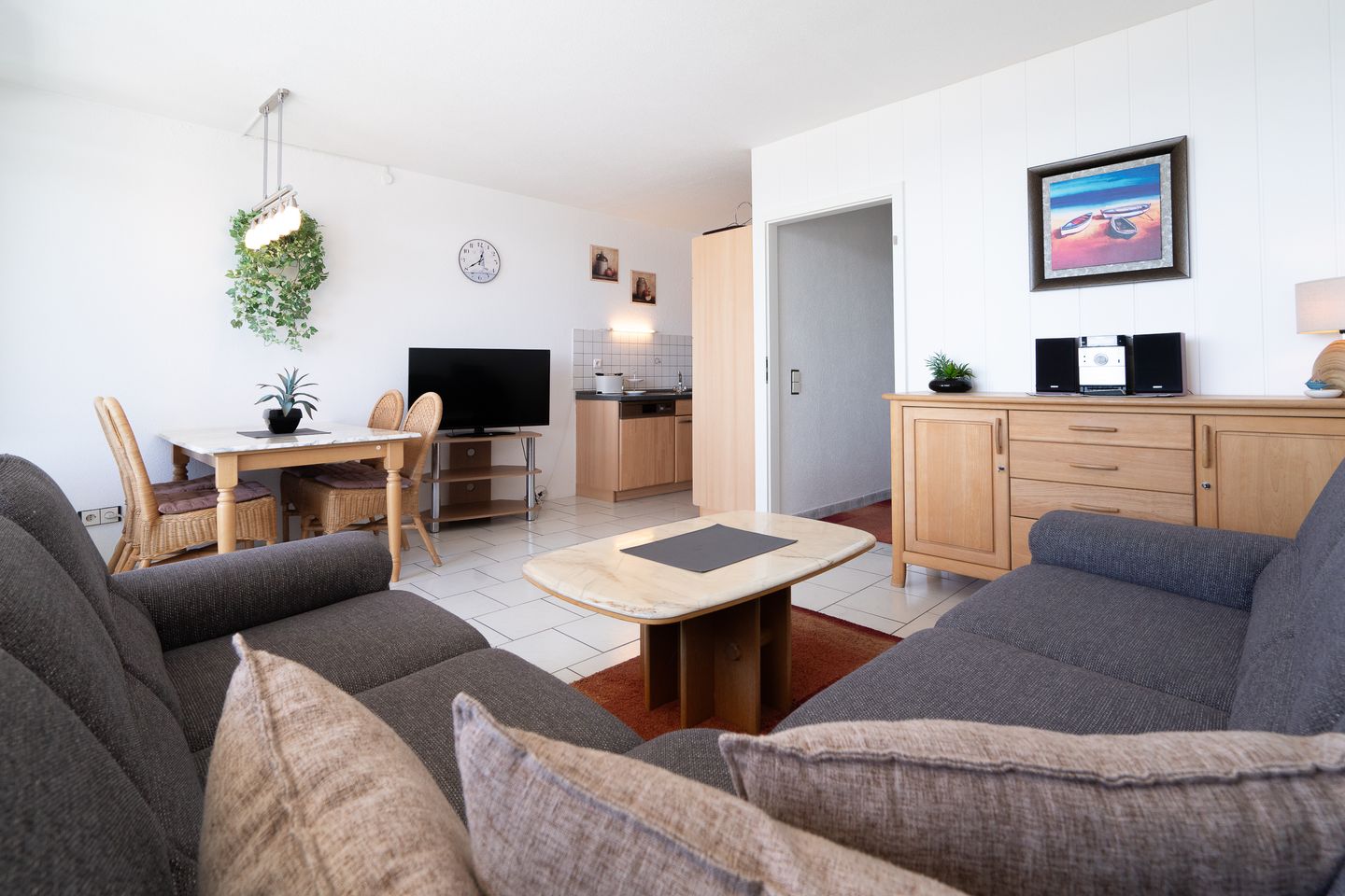 Ferienpark Sierksdorf App.406 - Strandlage Sierksdorf - Wohnzimmer