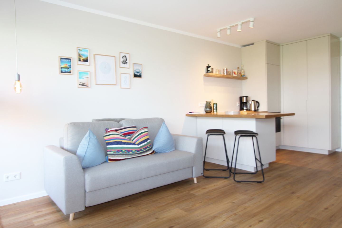  Dünenhof zum Kronprinzen- Seestr. 18, App. 51 Wenningstedt - Wohnzimmer