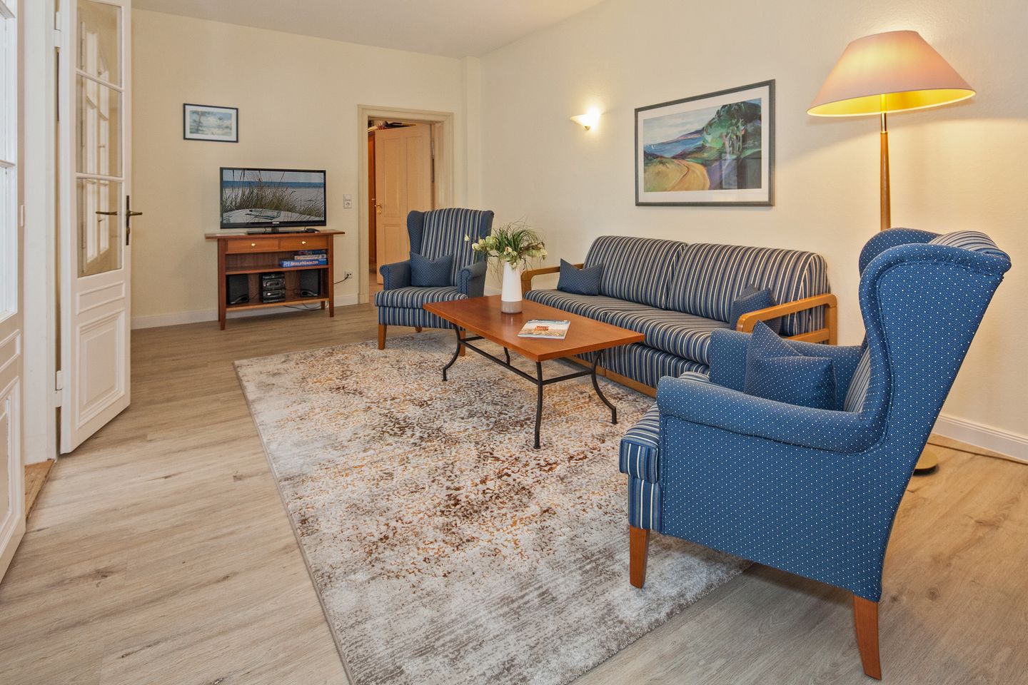 Strand-Park Strand-Park V21 Usedom - Wohn-Essbereich mit Couch