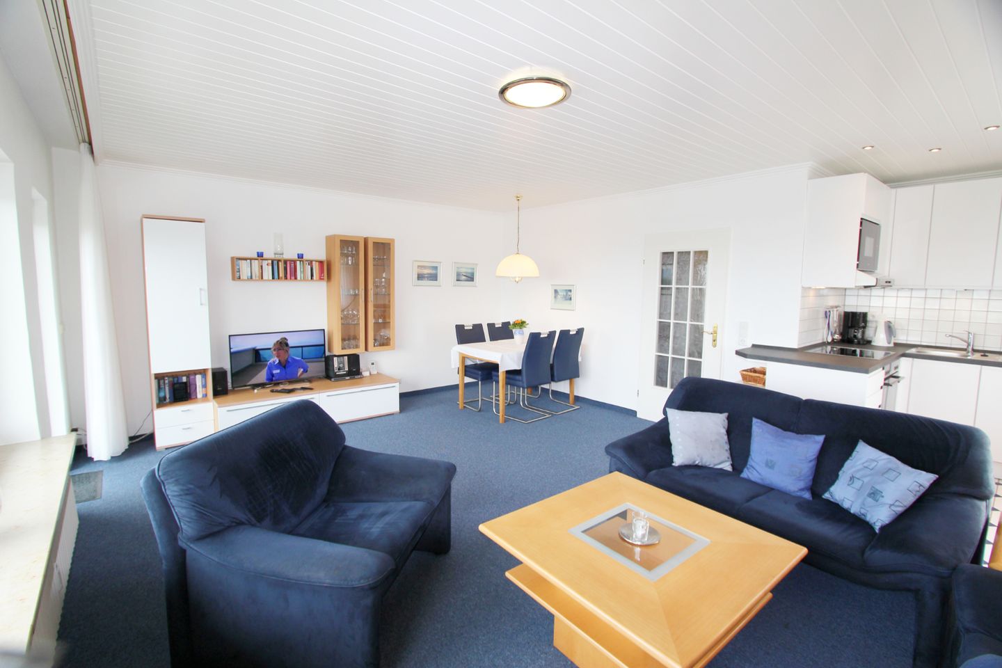  Wonningstair  - Dünenstr. 19, App. 5 Wenningstedt - Wohnzimmer