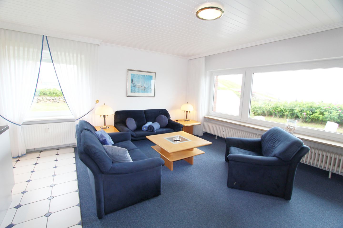  Wonningstair  - Dünenstr. 19, App. 5 Wenningstedt - Wohnzimmer