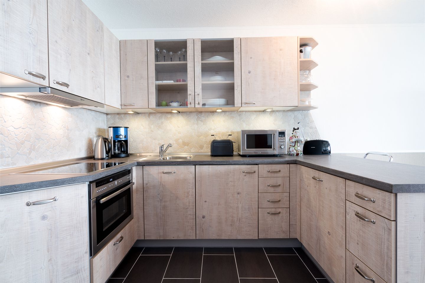 Panoramic App. A15-1 Sierksdorf - Küche / Küchenzeile