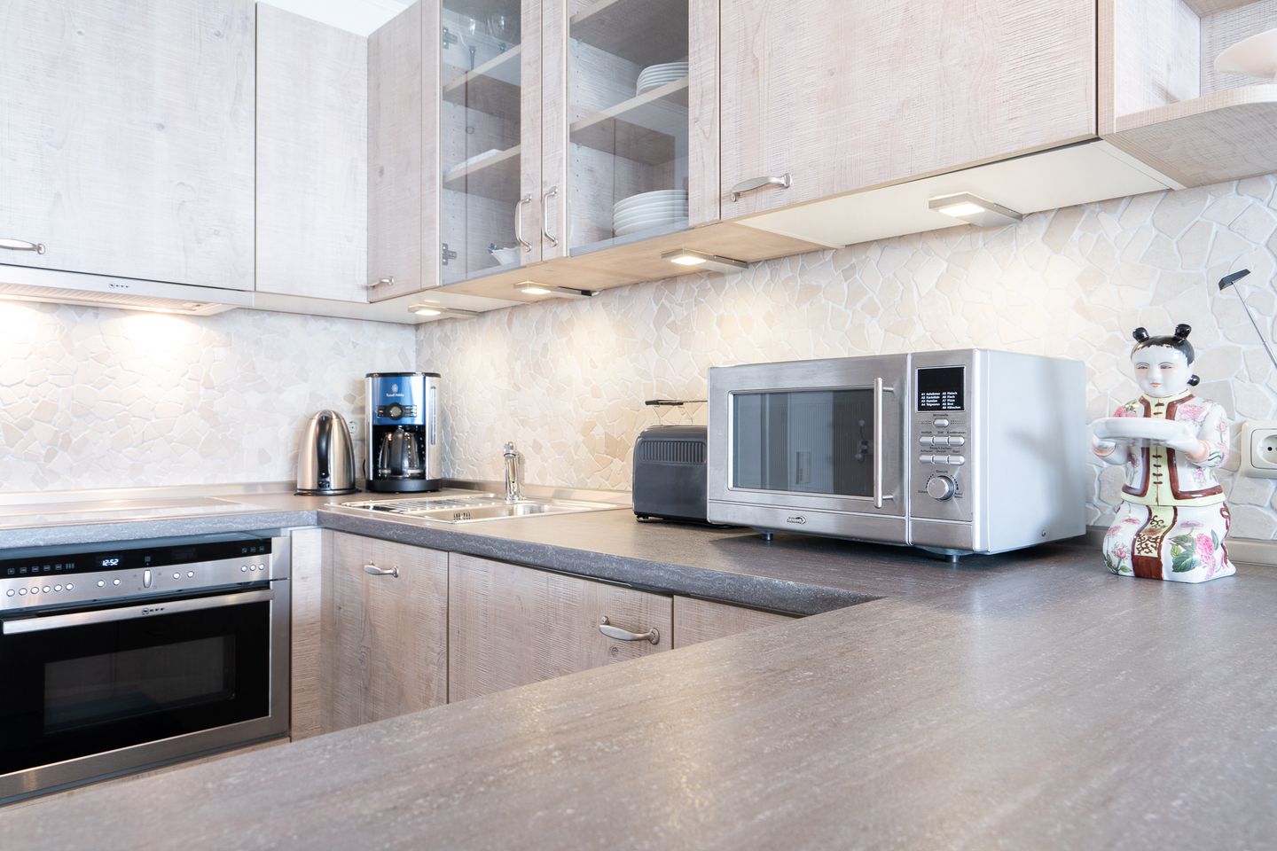 Panoramic App. A15-1 Sierksdorf - Küche / Küchenzeile