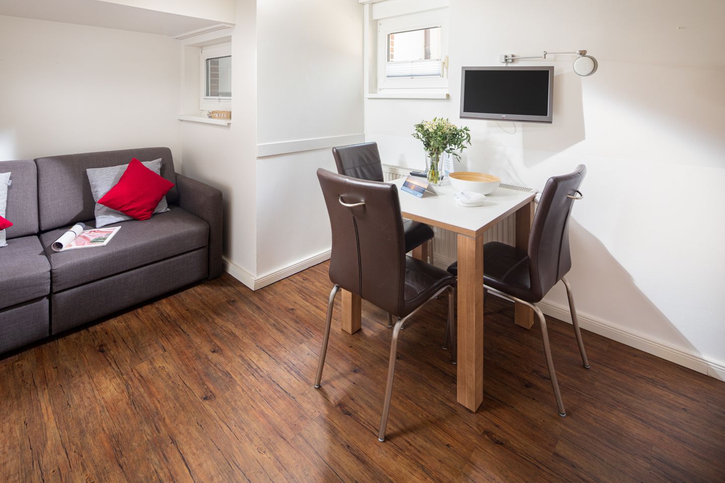 Haus Christine Wohnung 10 Kajüte Norderney - Wohnzimmer