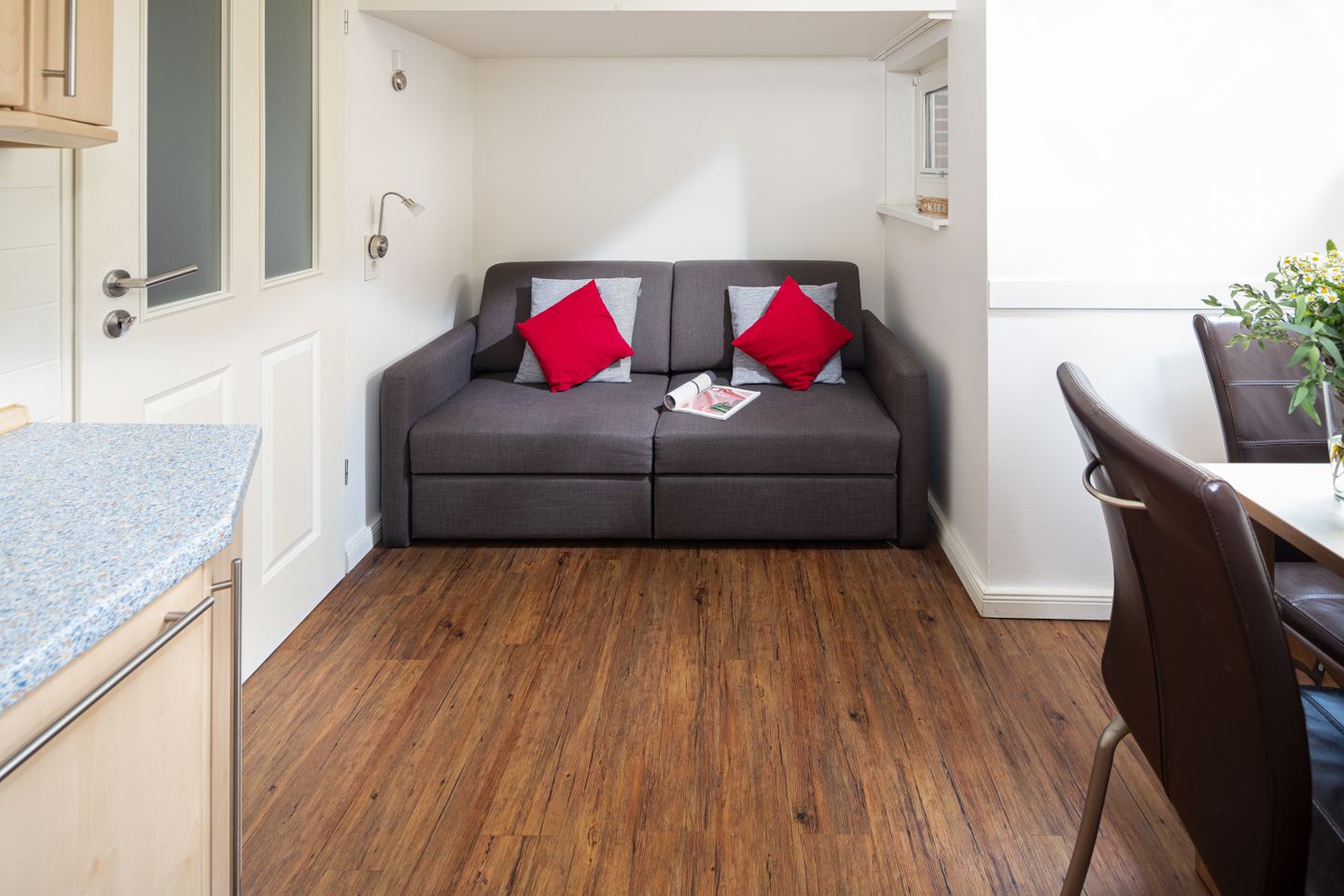 Haus Christine Wohnung 10 Kajüte Norderney - Wohnzimmer