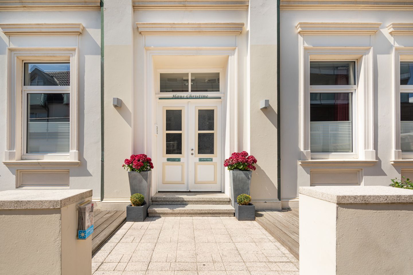 Haus Christine Wohnung 10 Kajüte Norderney - Fassade / Eingang