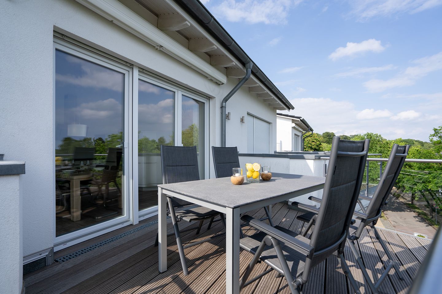  Villa Meeresrauschen Pelzerhaken - Balkon