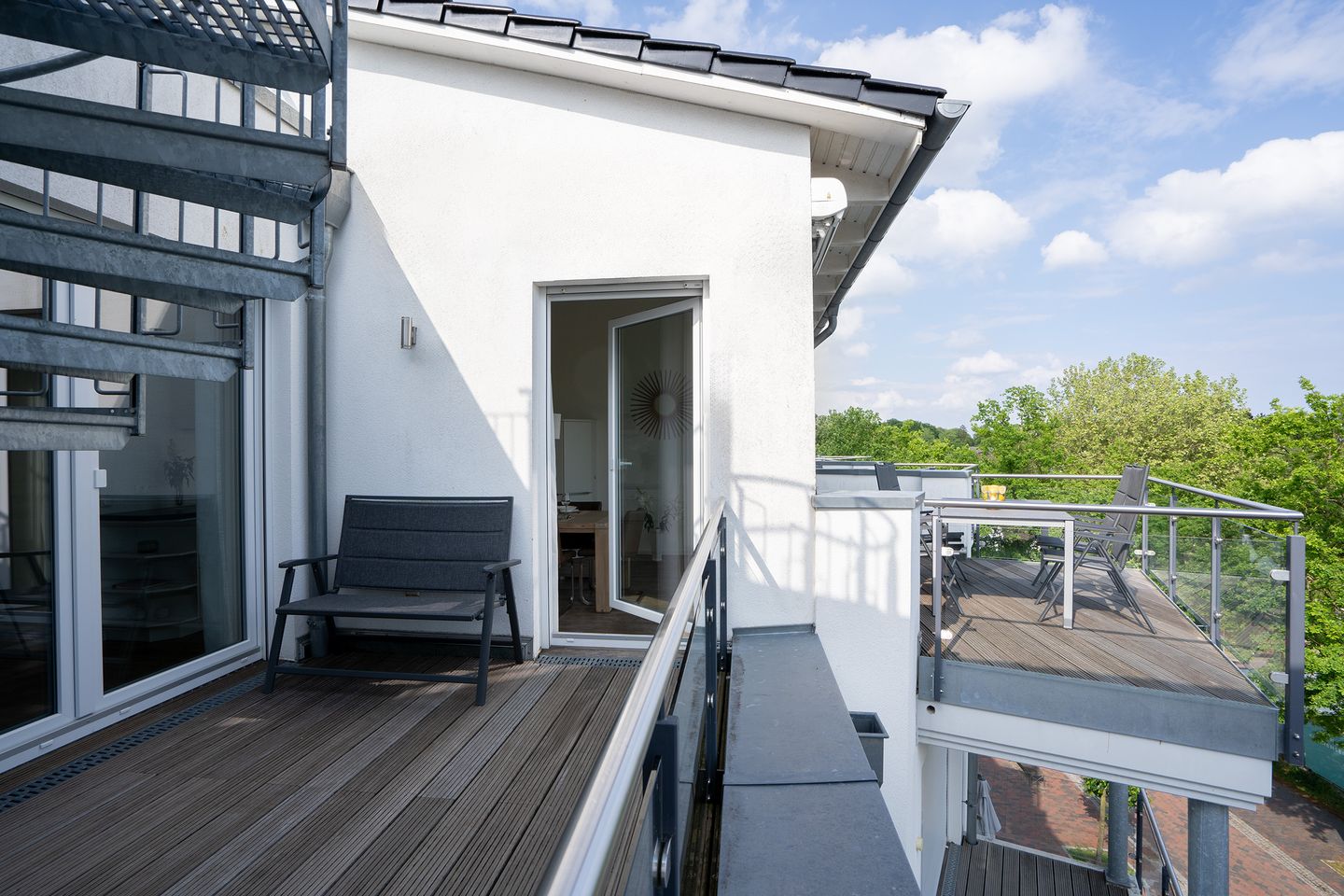  Villa Meeresrauschen Pelzerhaken - Balkon