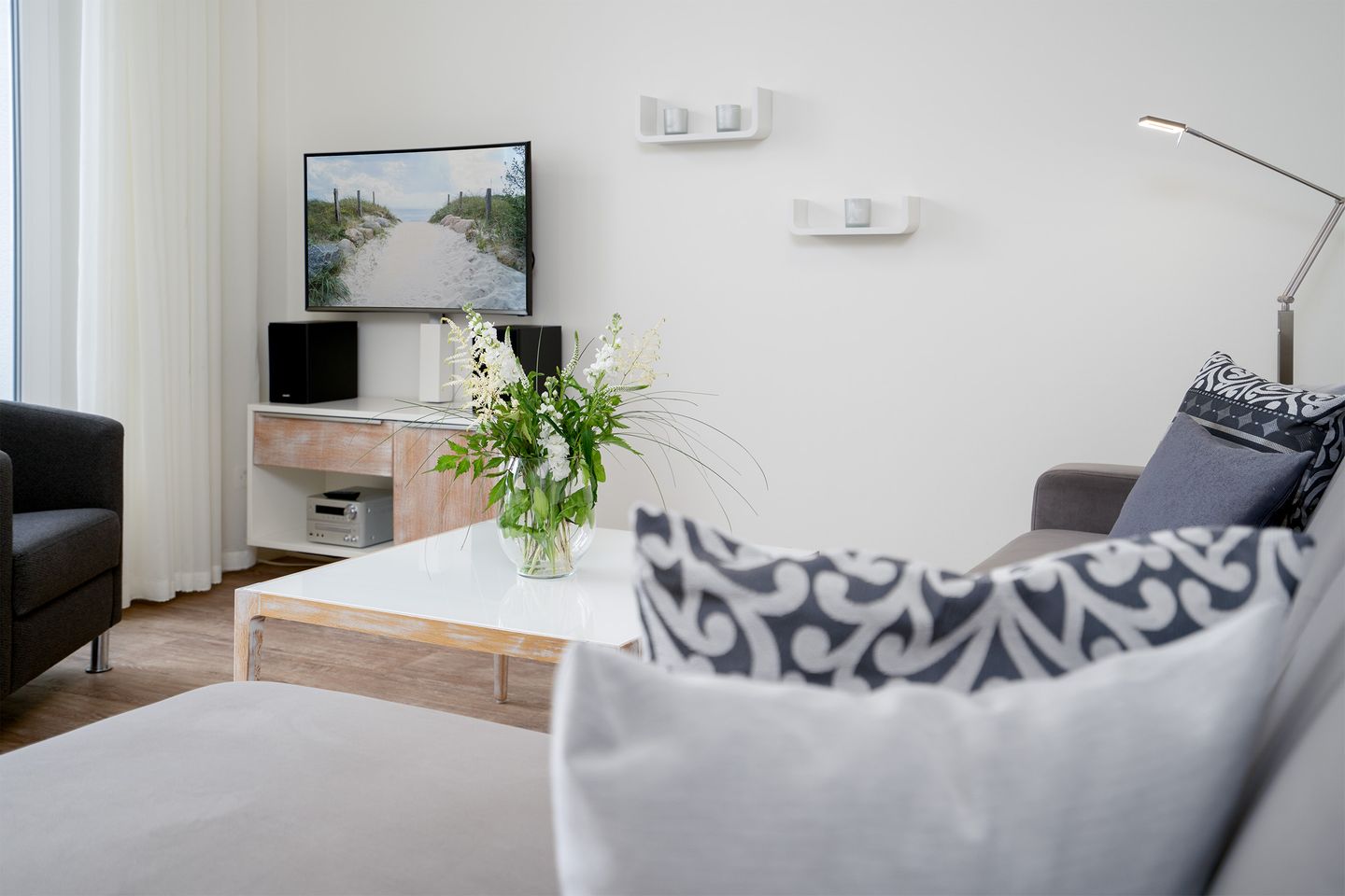  Villa Meeresrauschen Pelzerhaken - Wohnzimmer