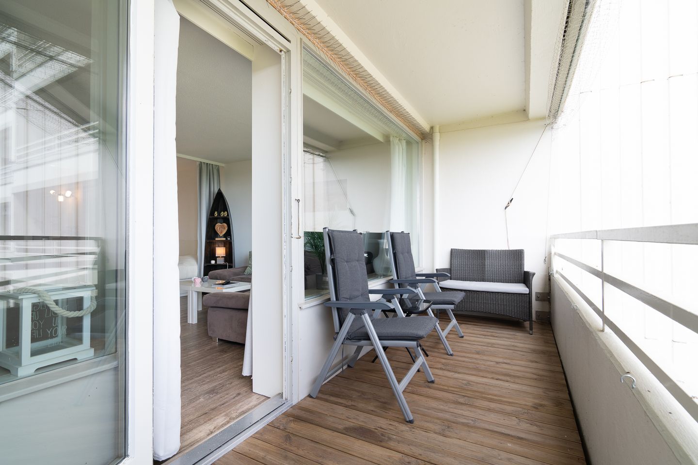 Ferienpark Sierksdorf Zum Sandkörnchen Sierksdorf - Balkon