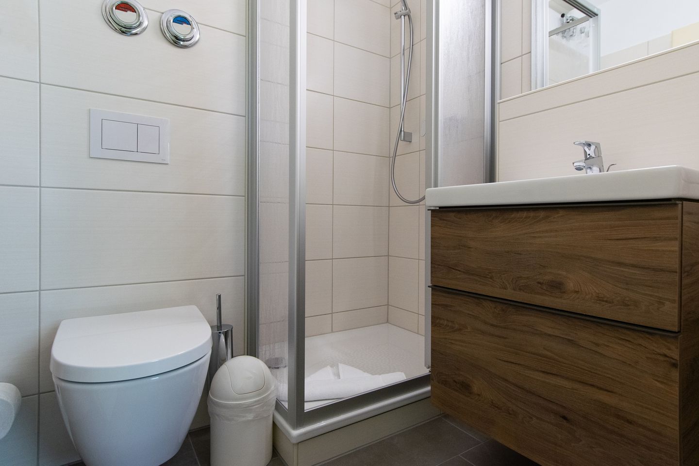 Strand-Park Strand-Park V21 Usedom - Badezimmer mit Dusche