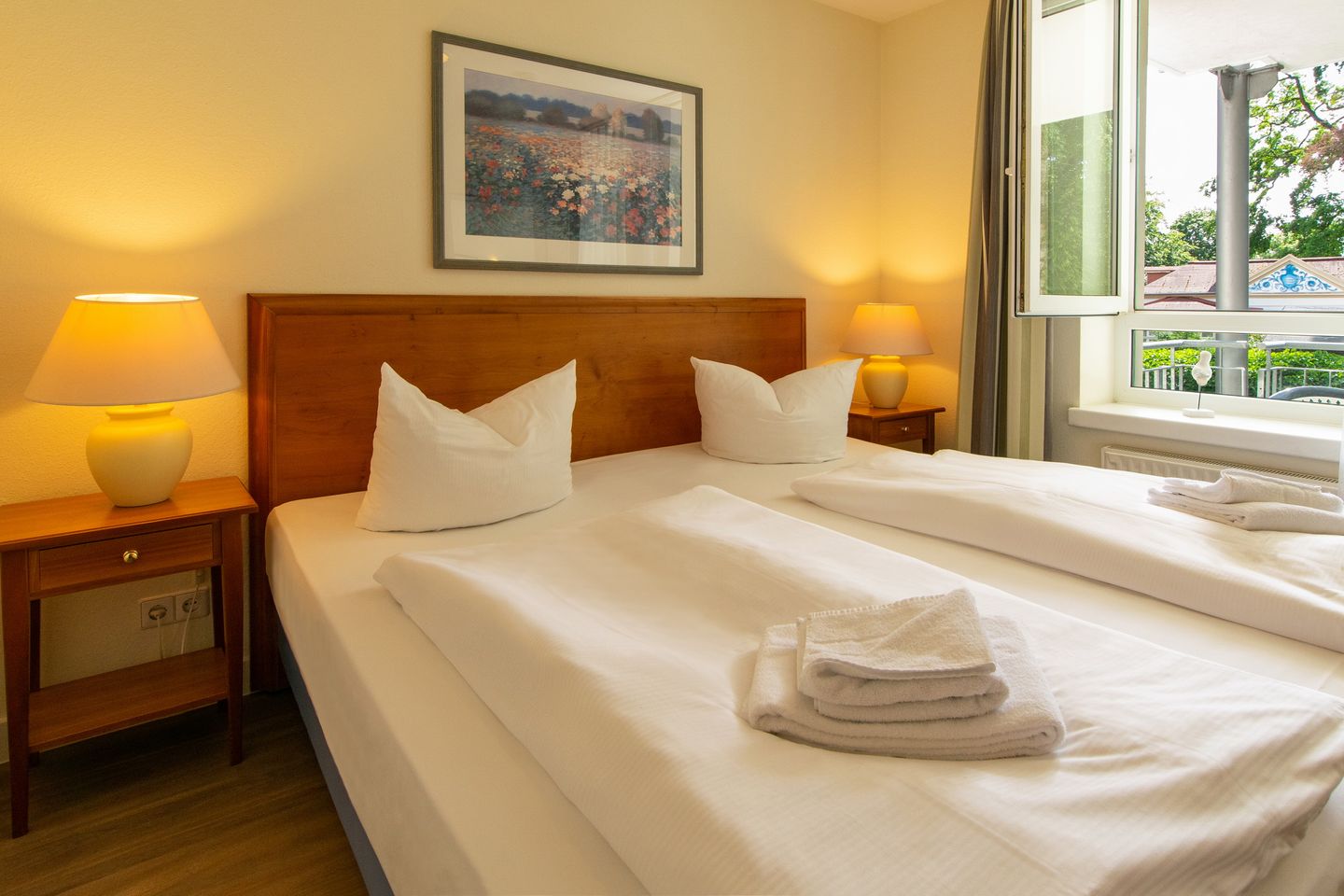 Strand-Park Strand-Park 314 Usedom - Schlafzimmer mit Doppelbett