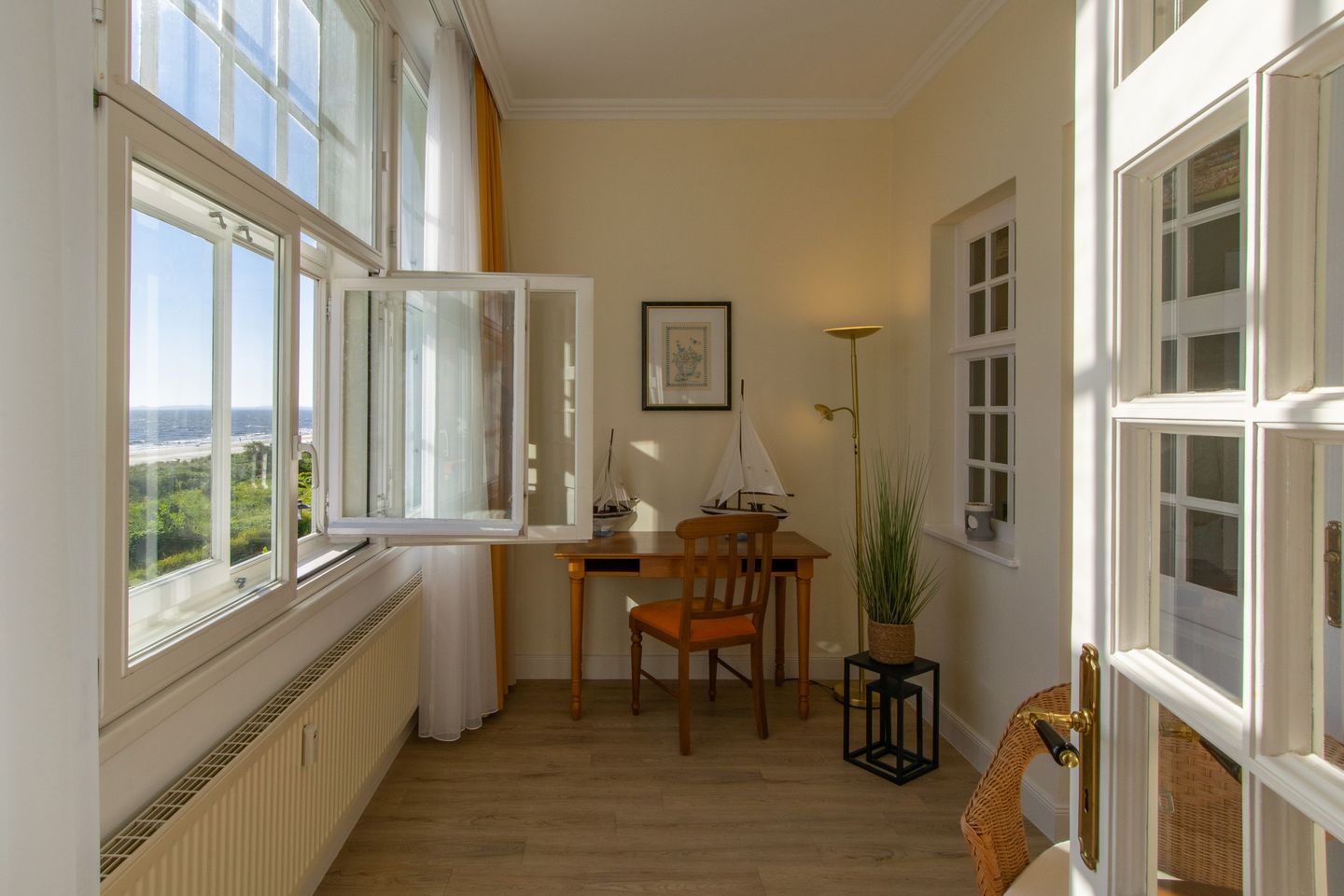 Seehof Seehof 23 Usedom - Wohn-Essbereich mit Ausblick