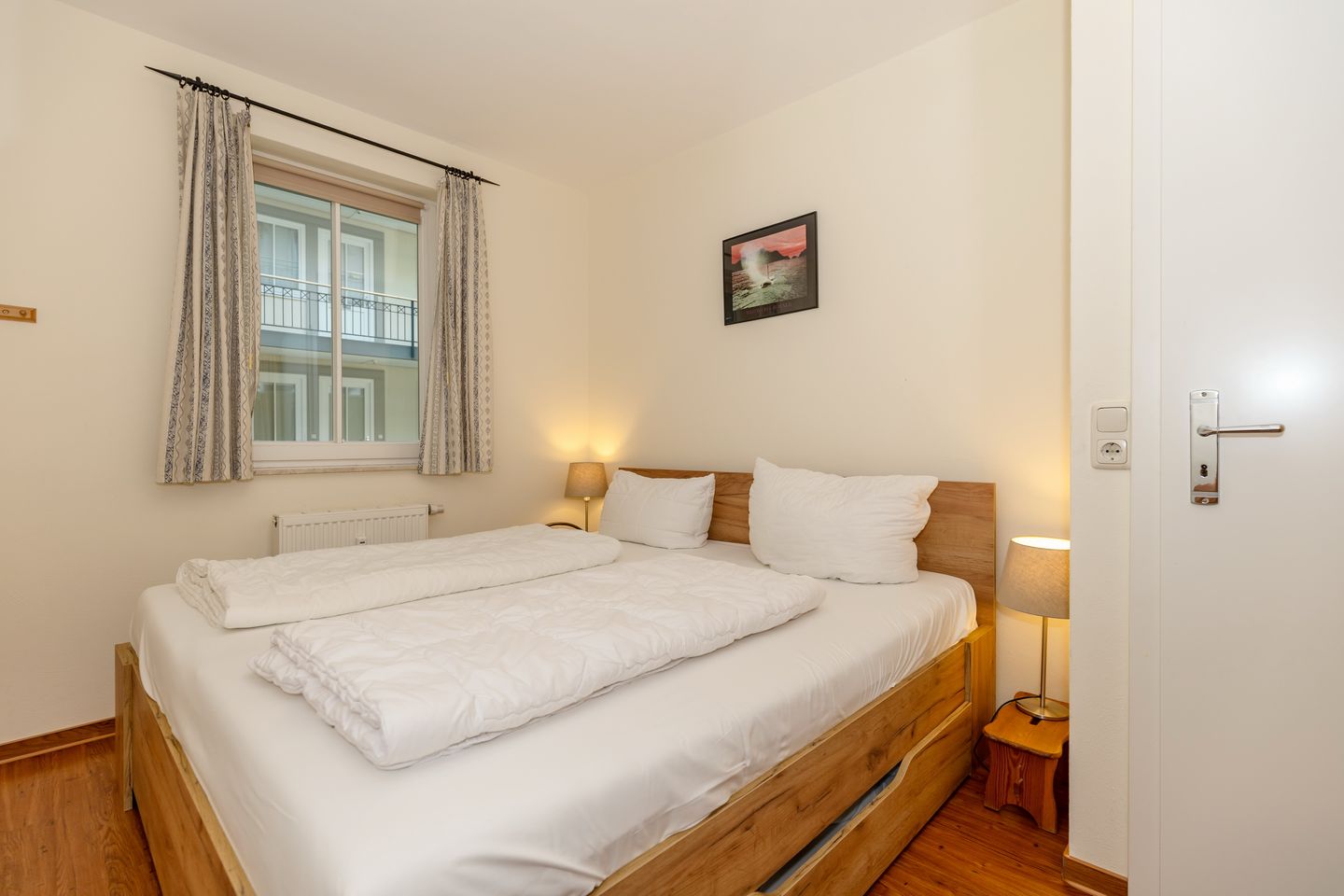 Meeresblick Meeresblick 206 Kühlungsborn - Schlafzimmer mit Doppelbett