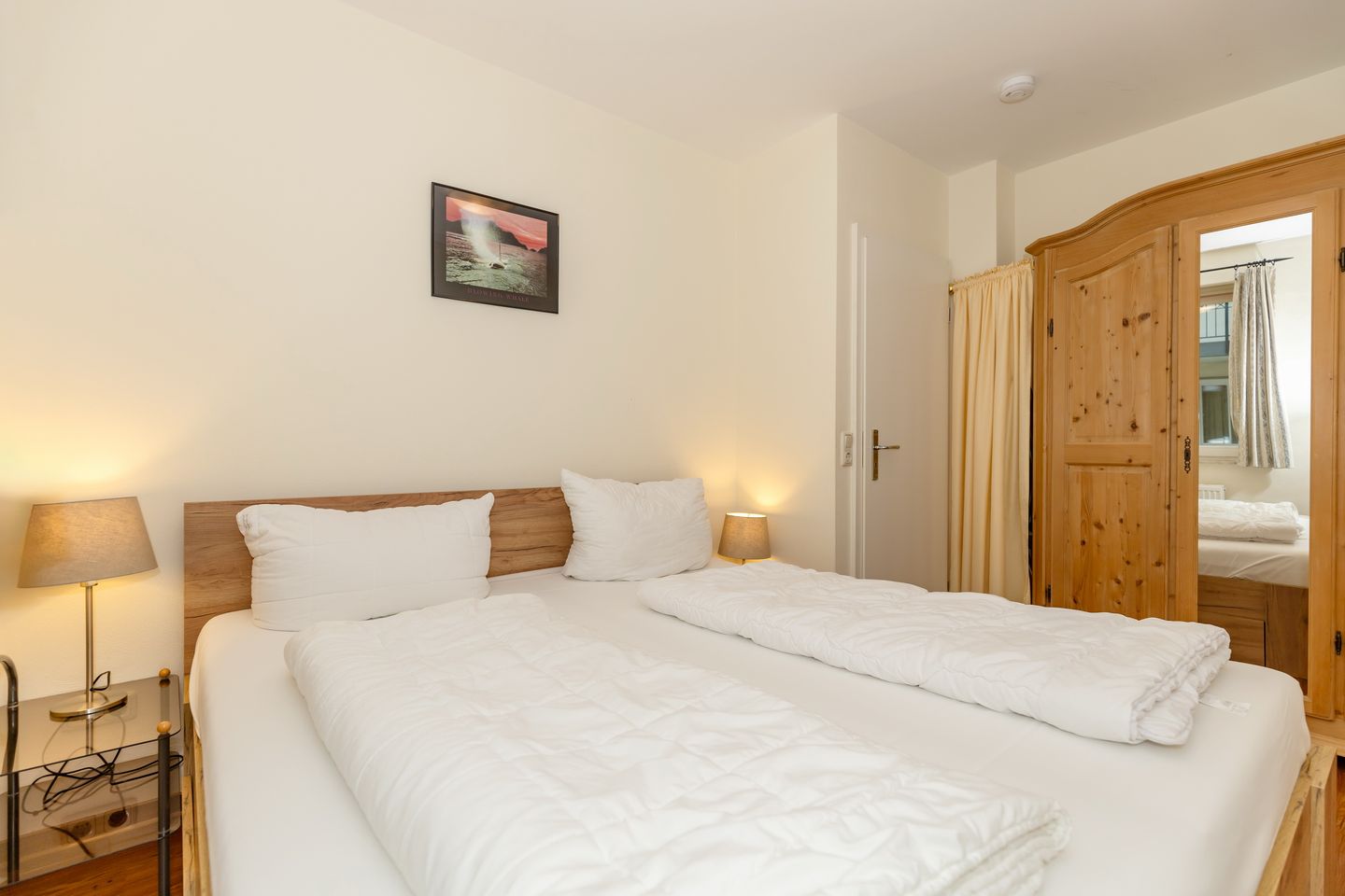 Meeresblick Meeresblick 206 Kühlungsborn - Schlafzimmer mit Doppelbett