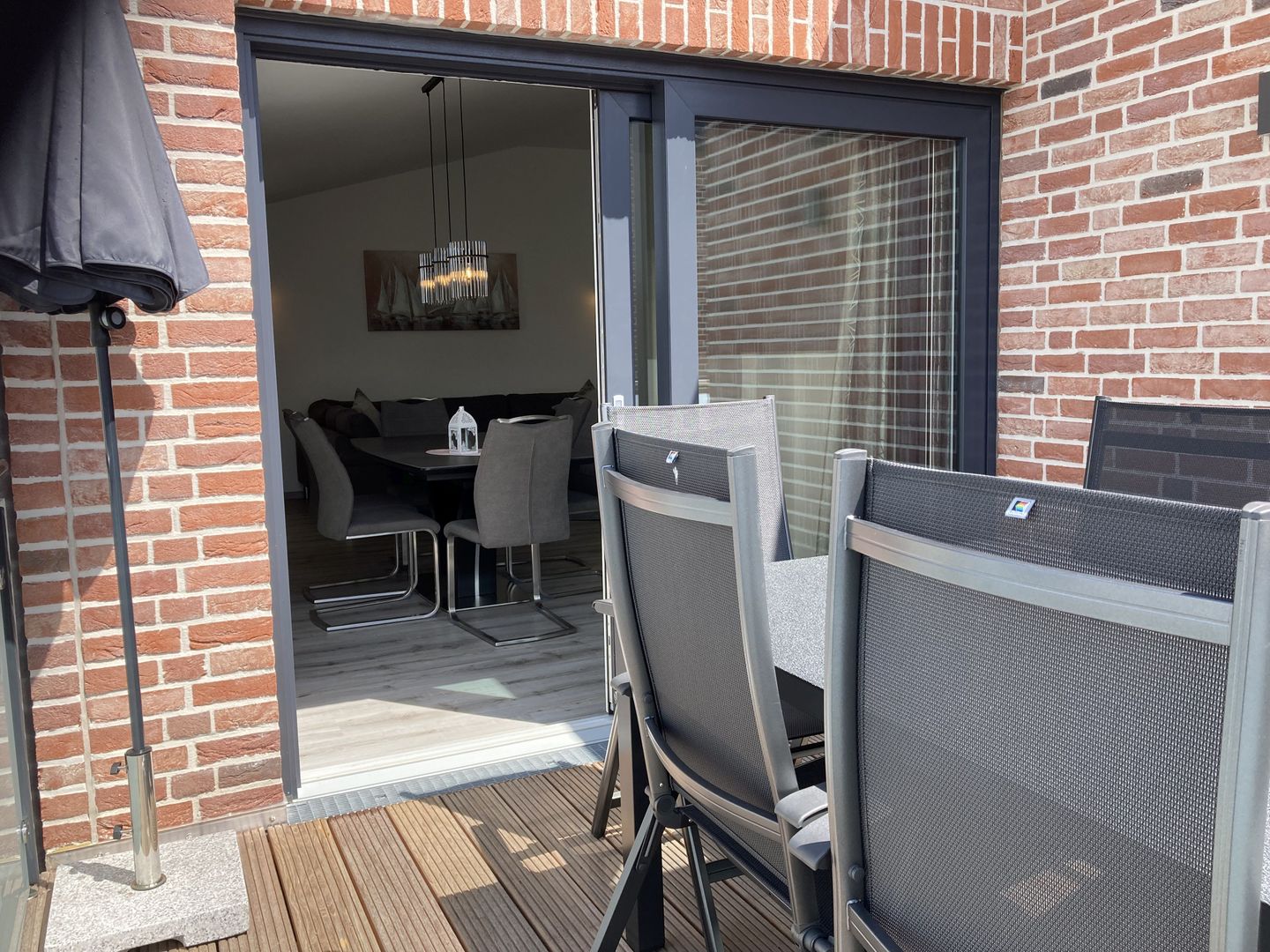  "Meeresjuwel" Amberly Dahme - Terrasse