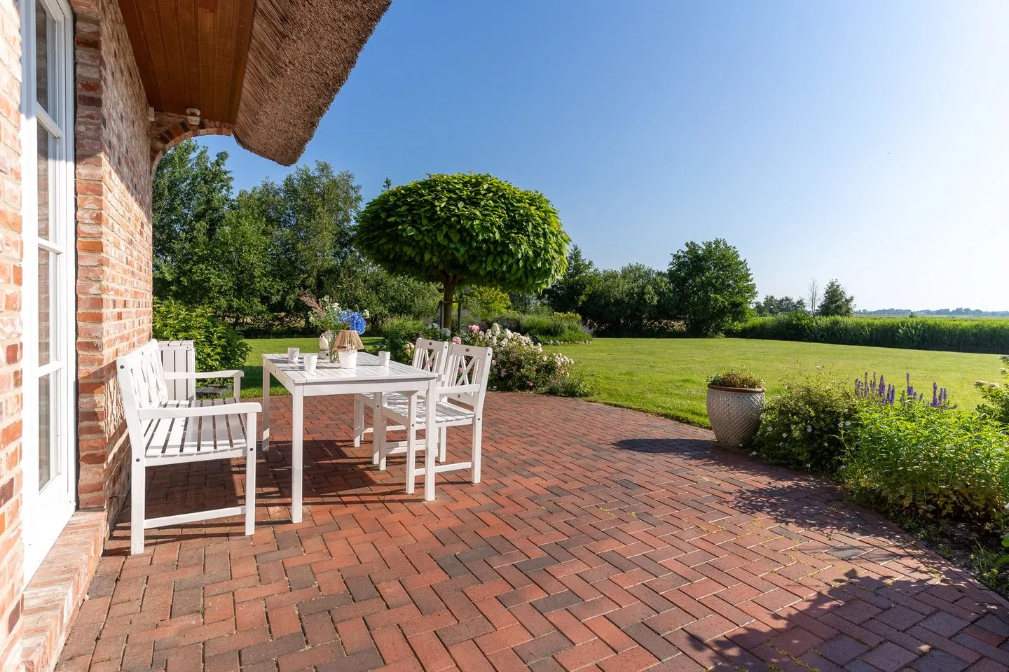 Reetdachhaus Lütt Strandhüs Reetdachhaus Lütt Strandhüs SPO Boehl - 