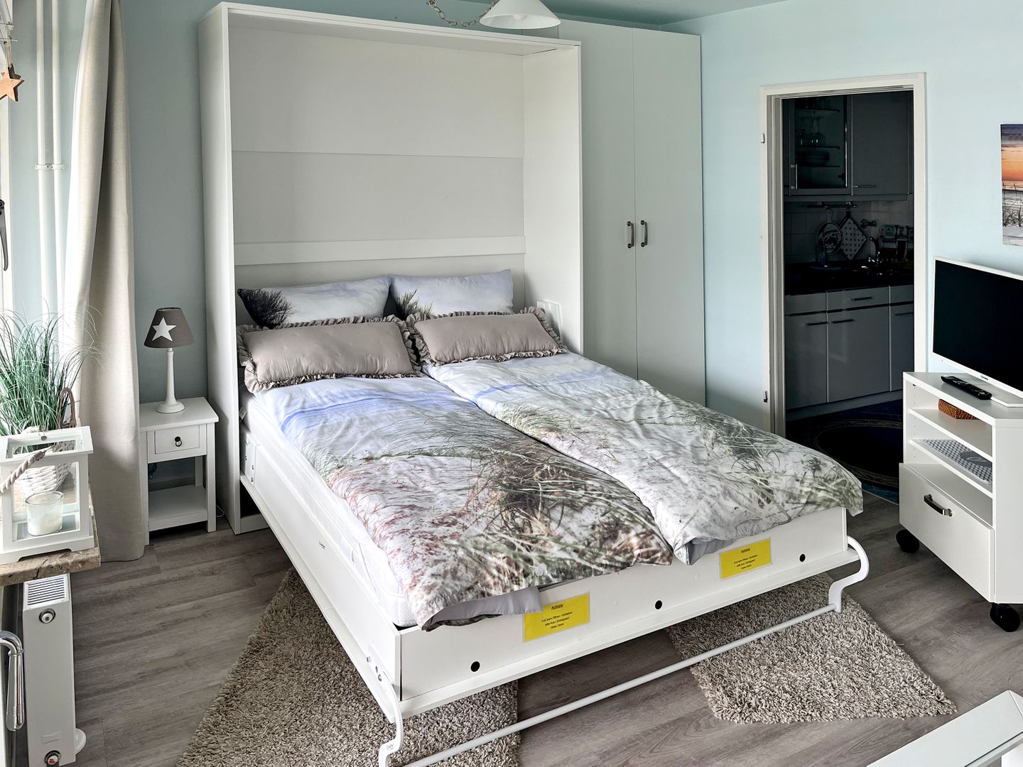 Kaiserhof Apartment 316, Typ B  - Bett