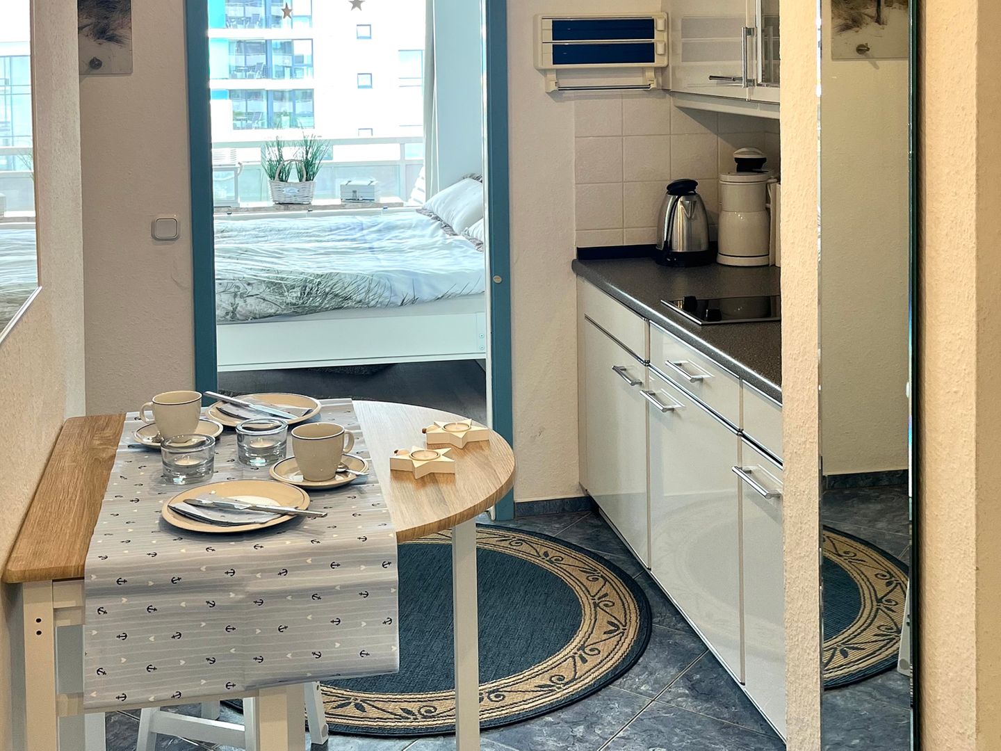 Kaiserhof Apartment 316, Typ B  - Küche / Küchenzeile