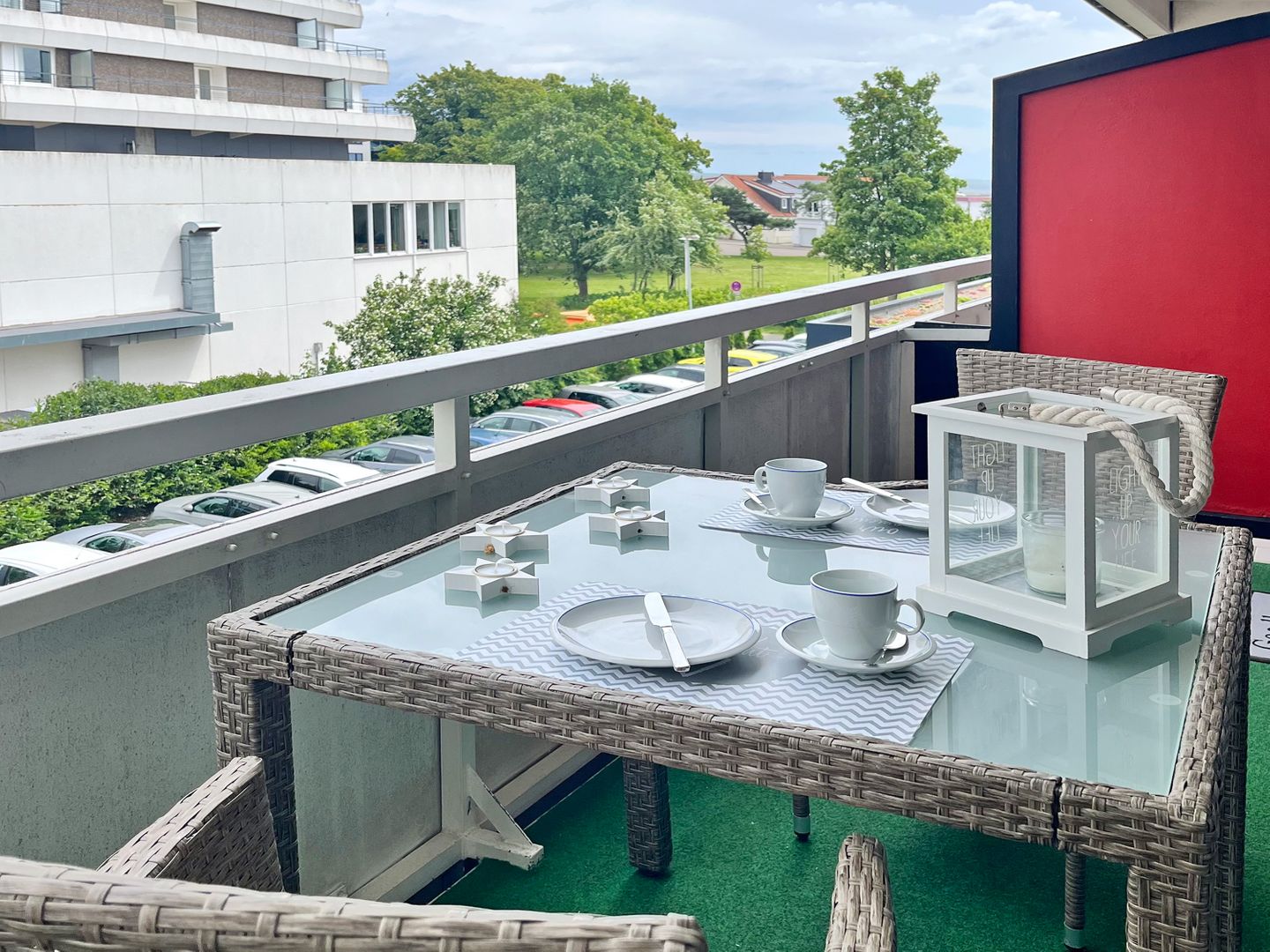 Kaiserhof Apartment 316, Typ B  - Balkon